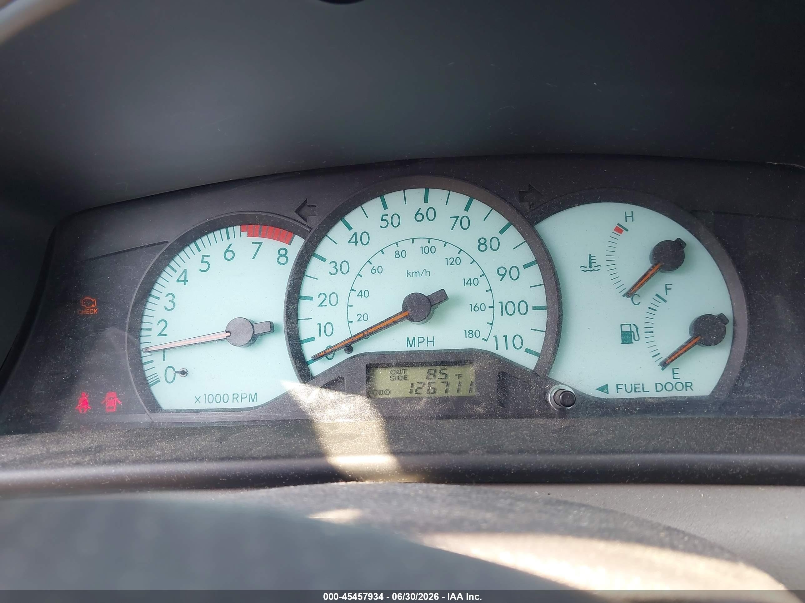 2004 Toyota Corolla Le Black vin: 2T1BR32E84C275491