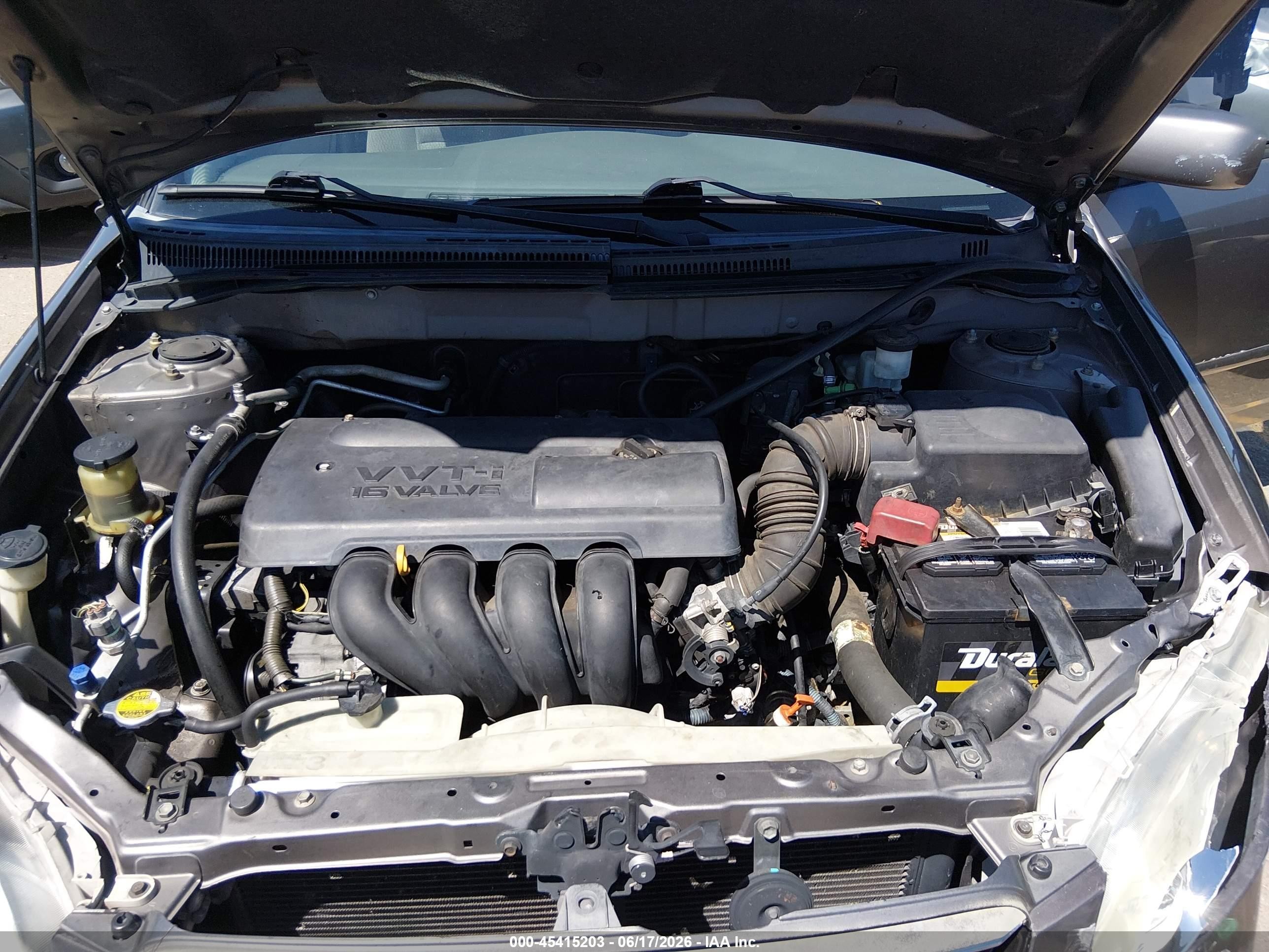 2004 Toyota Corolla Le Gray vin: 2T1BR32E84C281677