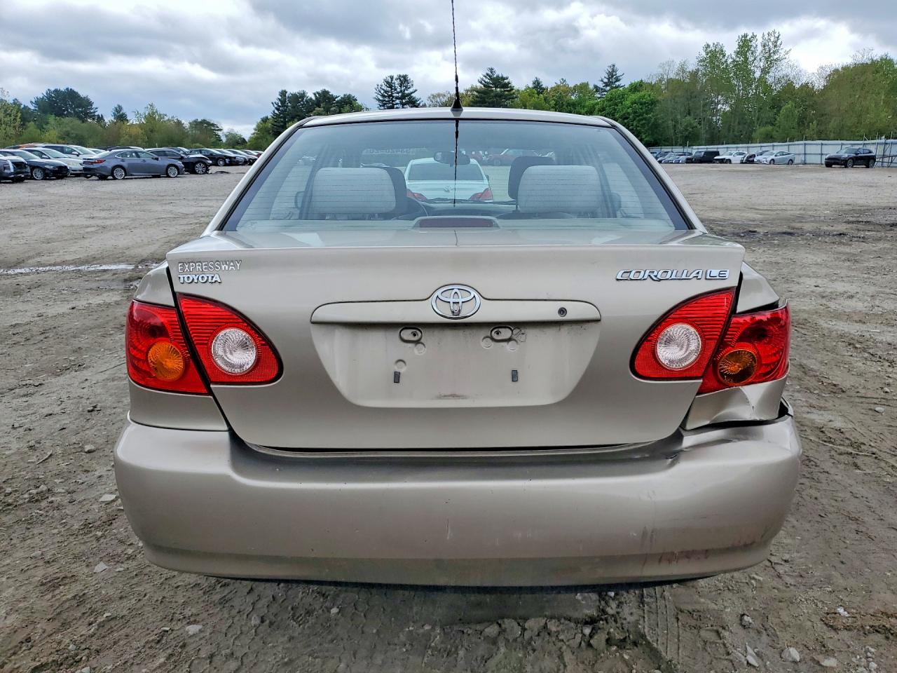 2004 Toyota Corolla Le Tan vin: 2T1BR32E84C291805