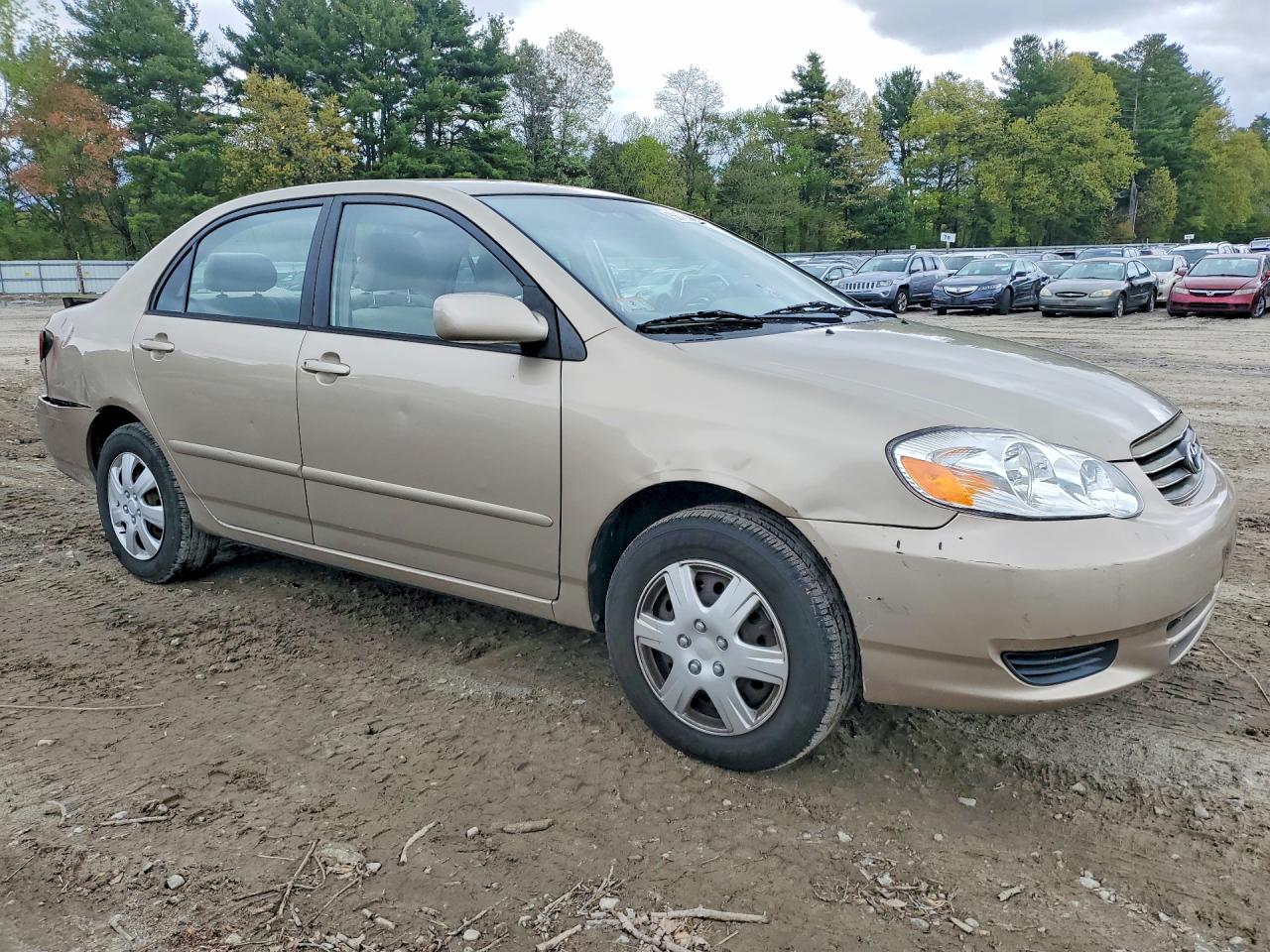 2004 Toyota Corolla Le Tan vin: 2T1BR32E84C291805