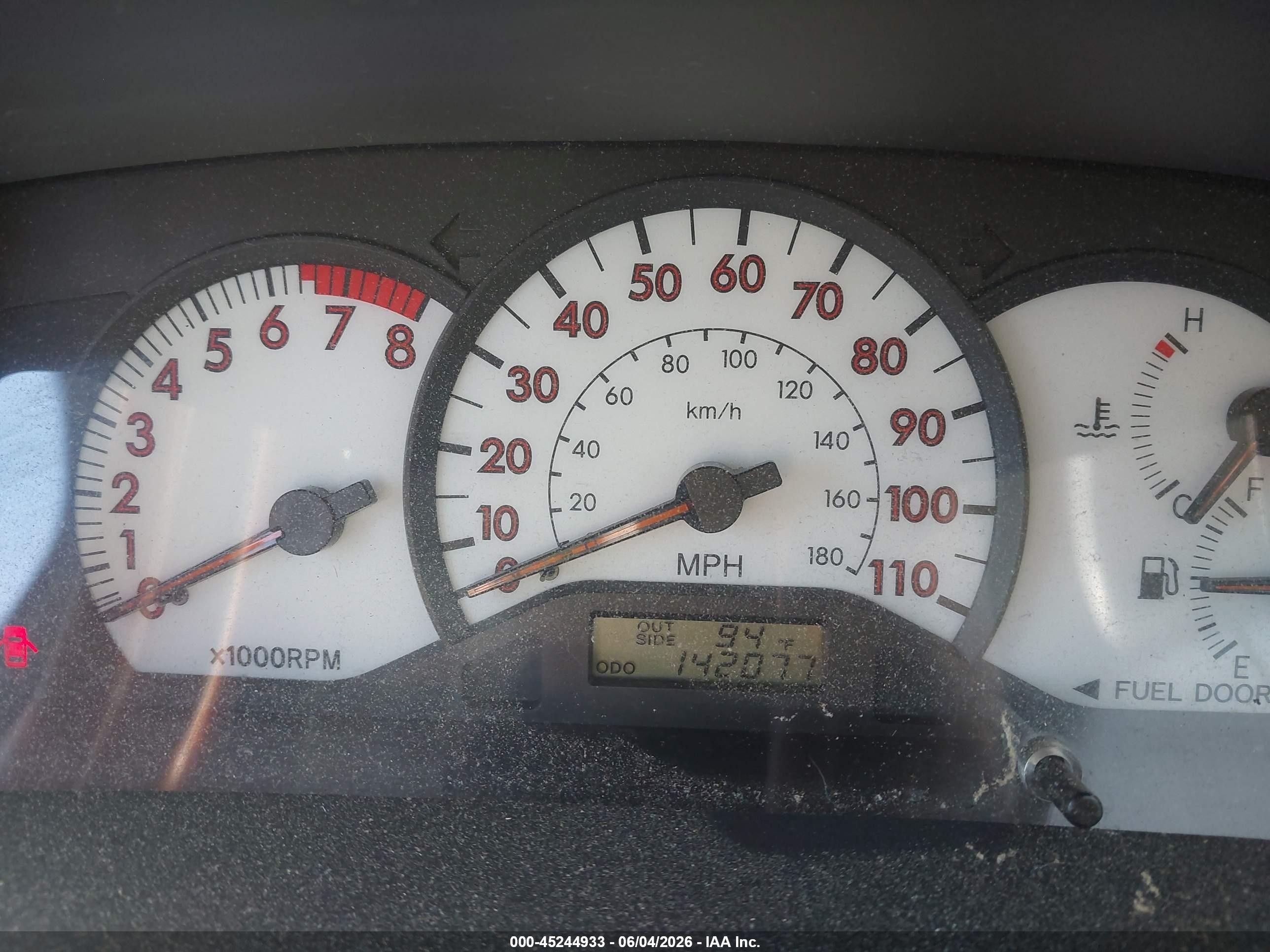 2004 Toyota Corolla S Silver vin: 2T1BR32E84C299869
