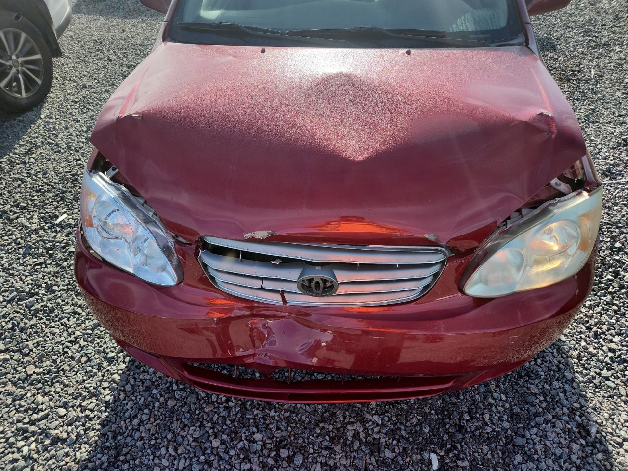 2004 Toyota Corolla Le Burgundy vin: 2T1BR32E84C308280