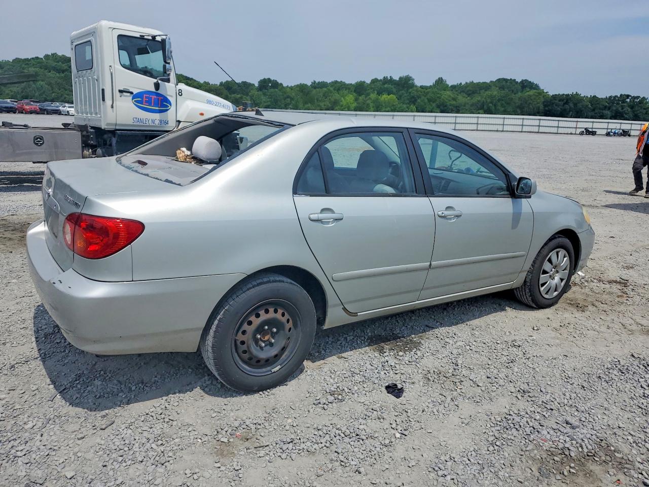 2004 Toyota Corolla Gray vin: 2T1BR32E84C316072
