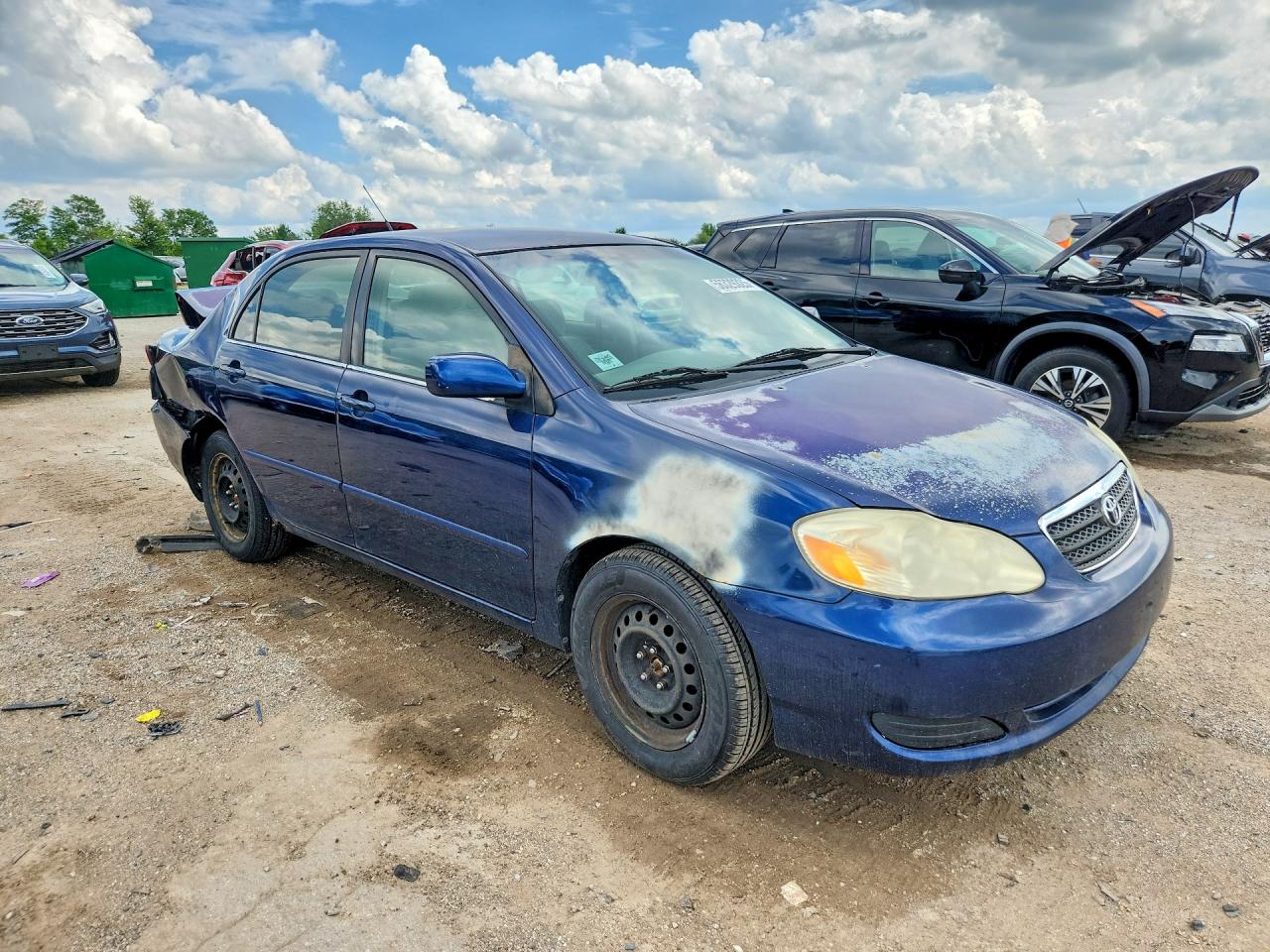 2005 Toyota Corolla Le Blue vin: 2T1BR32E85C338056