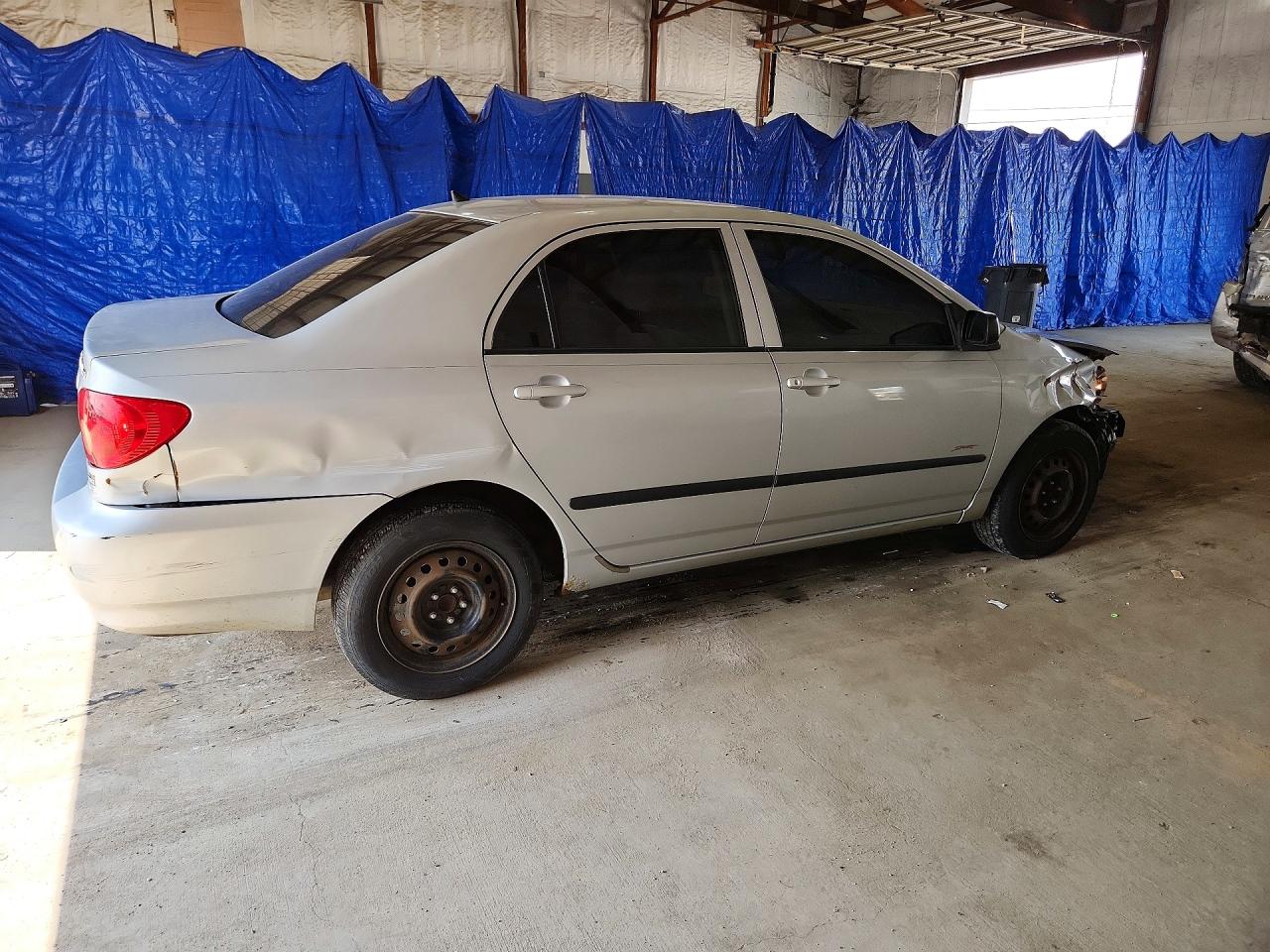 2005 Toyota Corolla Ce Silver vin: 2T1BR32E85C341135