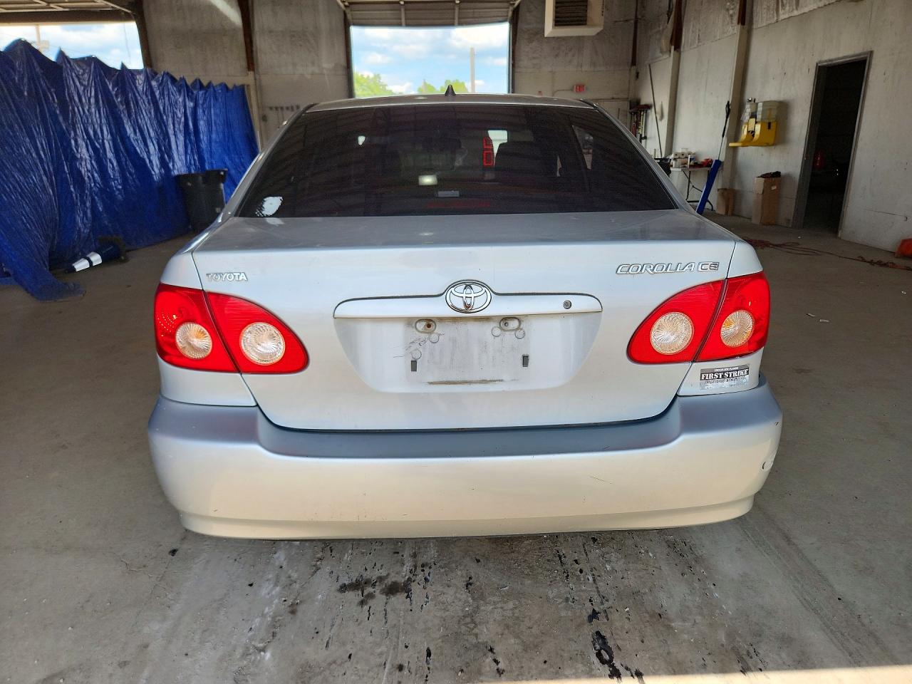 2005 Toyota Corolla Ce Silver vin: 2T1BR32E85C341135