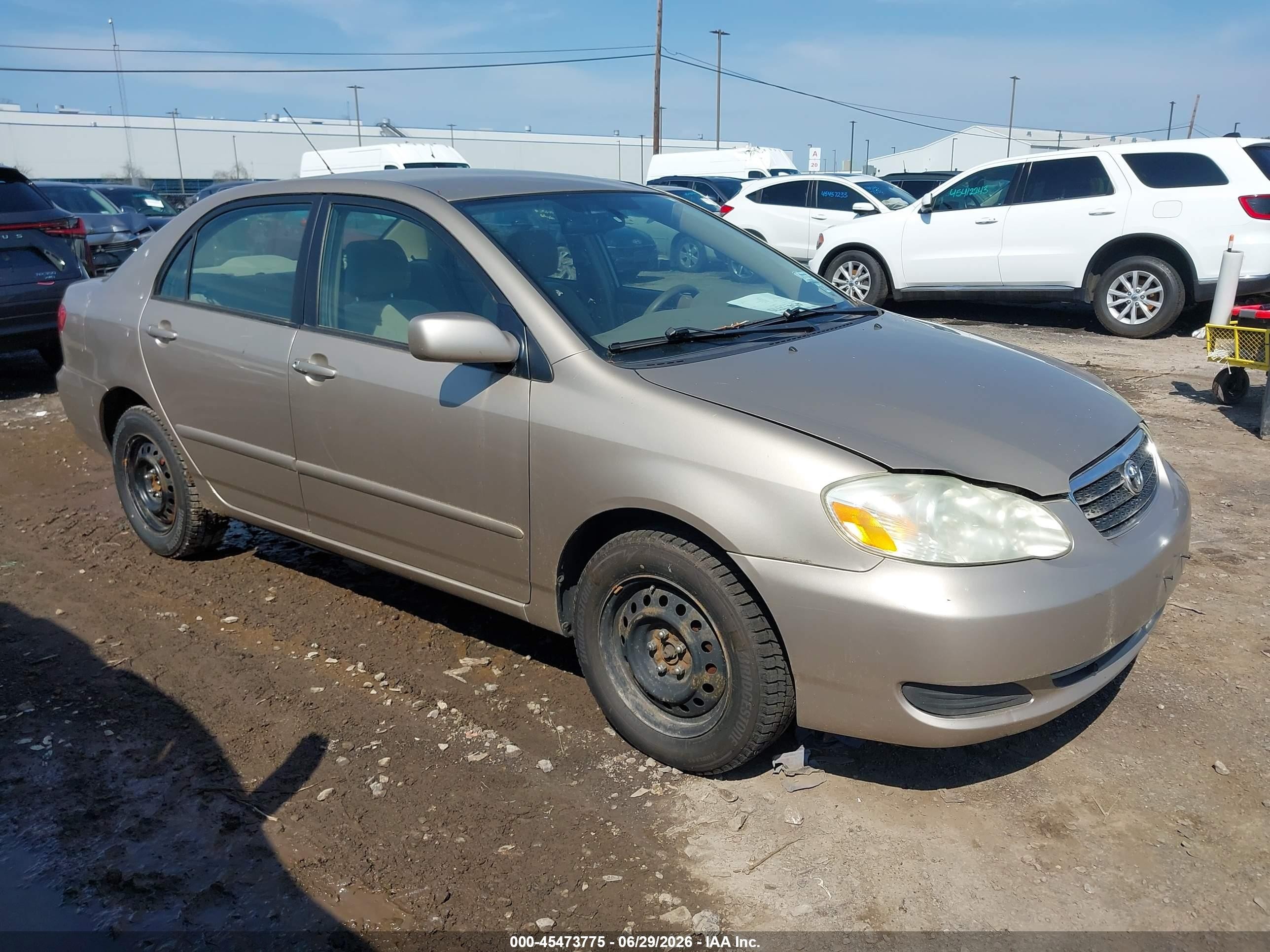 2005 Toyota Corolla Le Champagne vin: 2T1BR32E85C371574