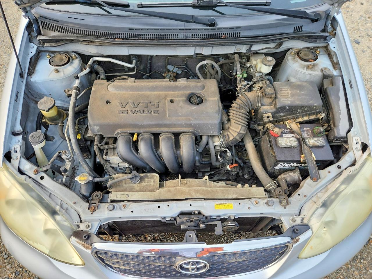 2005 Toyota Corolla Le Silver vin: 2T1BR32E85C377147