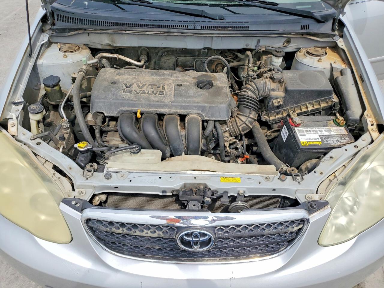 2005 Toyota Corolla Le Silver vin: 2T1BR32E85C399746
