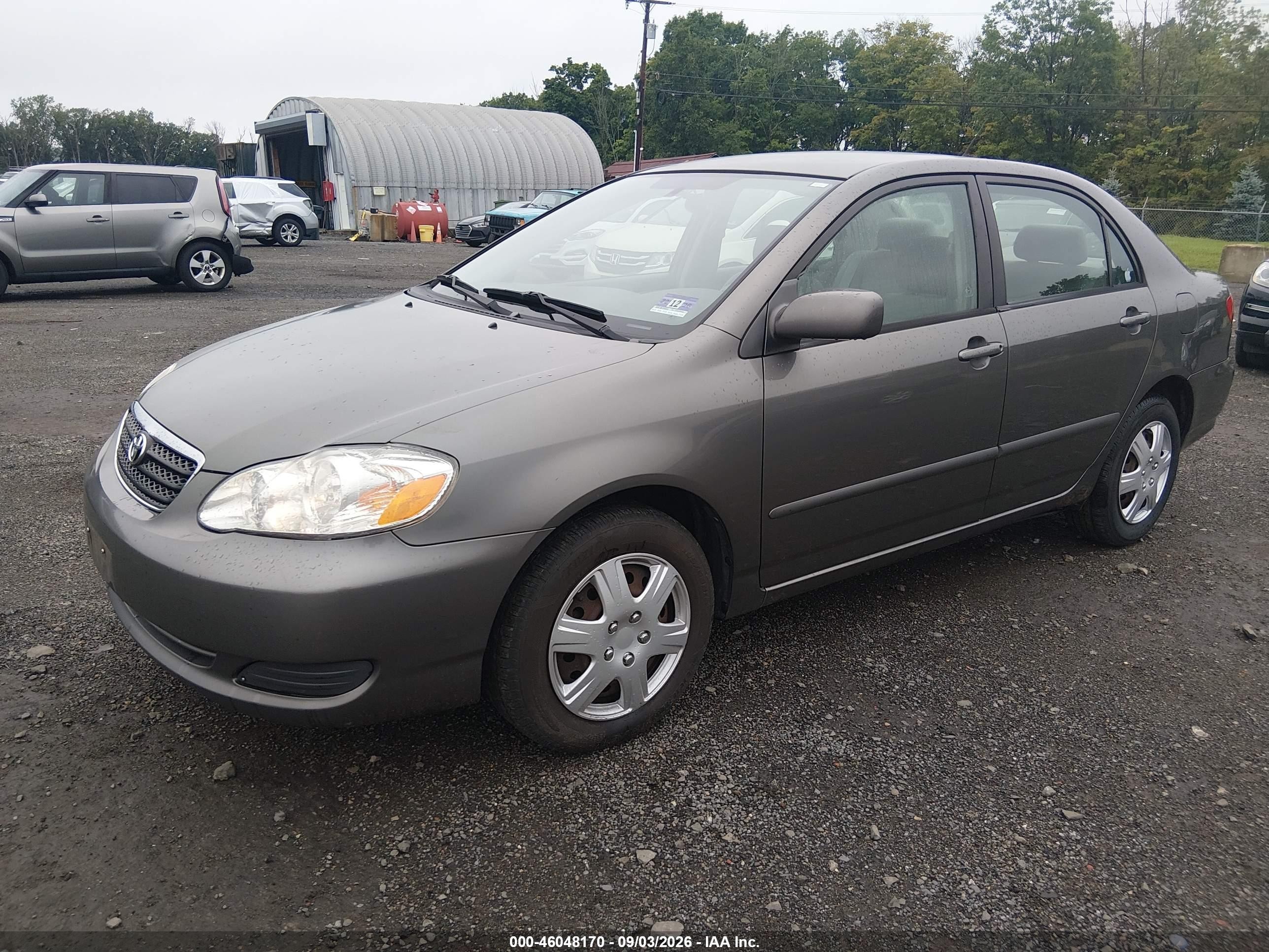 2005 Toyota Corolla Le Gray vin: 2T1BR32E85C414746