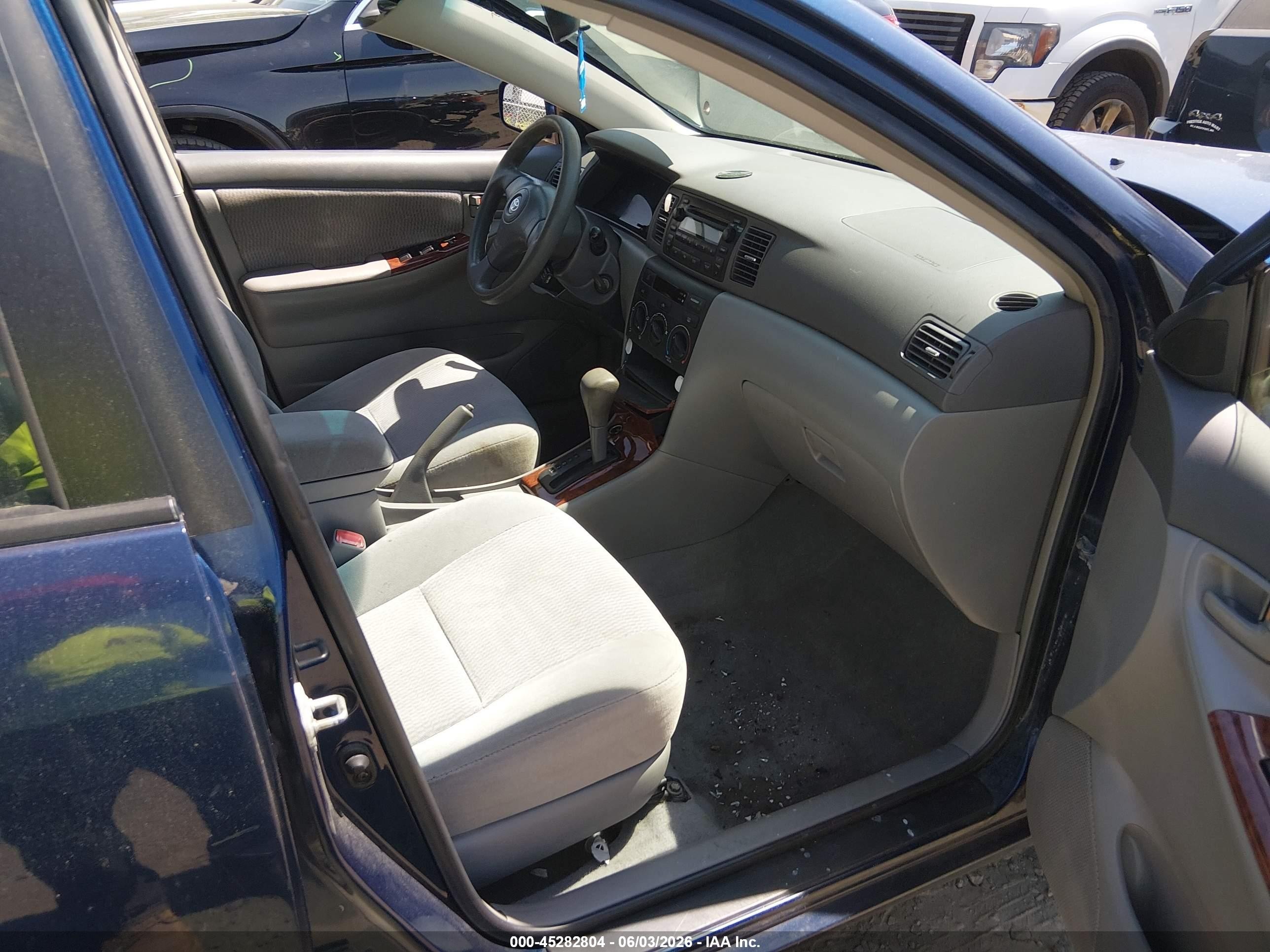 2005 Toyota Corolla Le Синий vin: 2T1BR32E85C428176