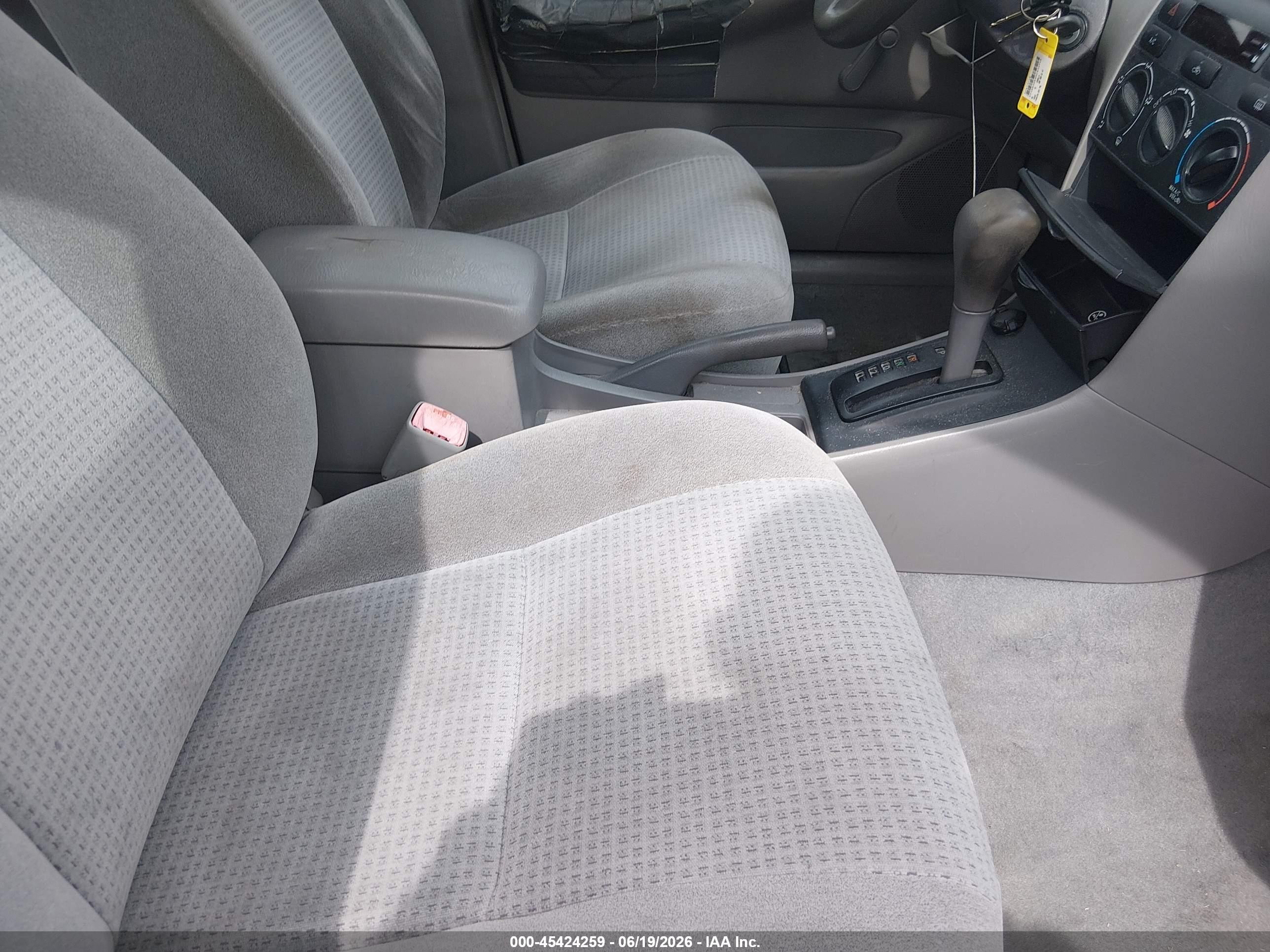 2005 Toyota Corolla Ce Gray vin: 2T1BR32E85C473716