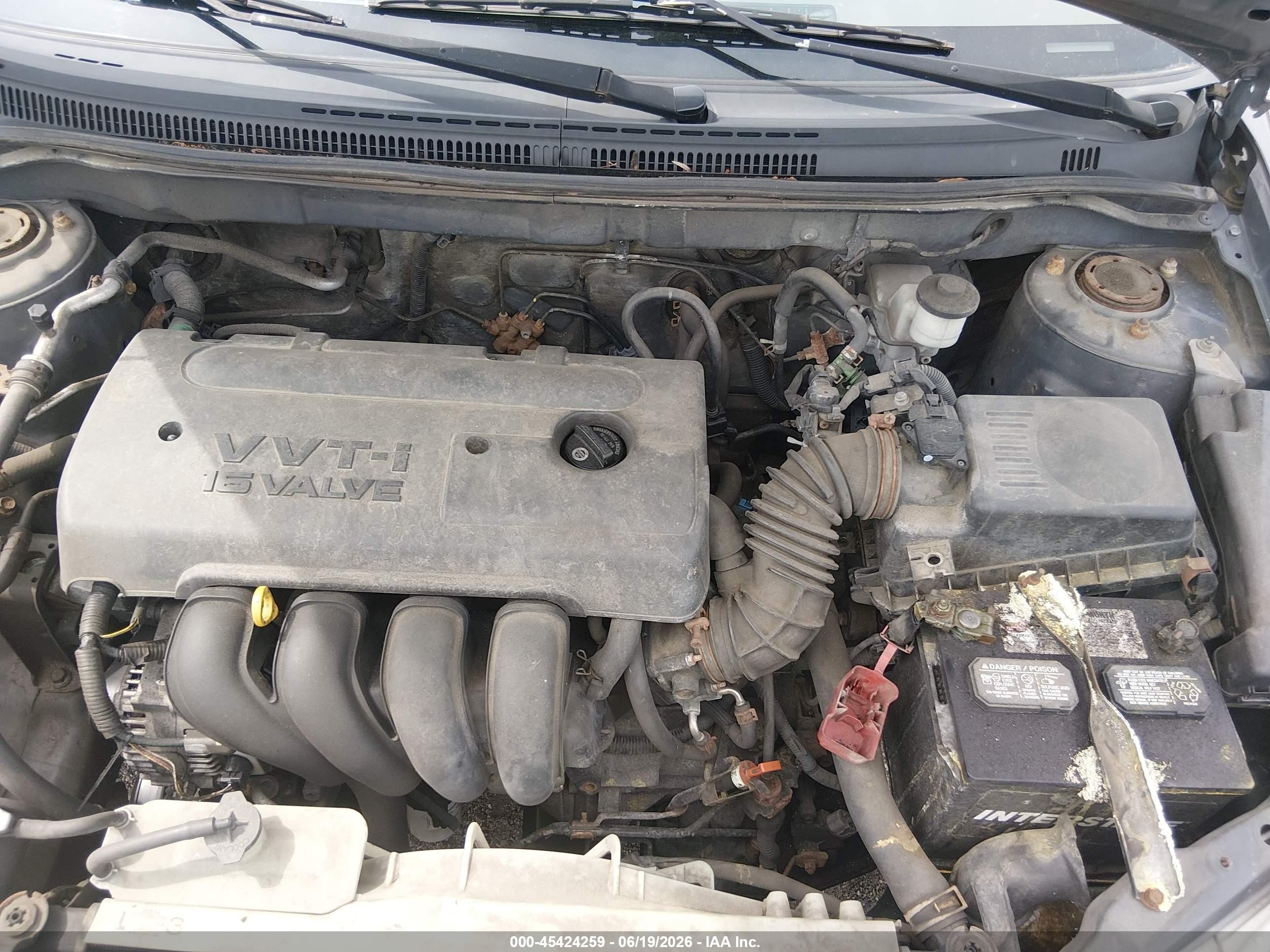 2005 Toyota Corolla Ce Gray vin: 2T1BR32E85C473716