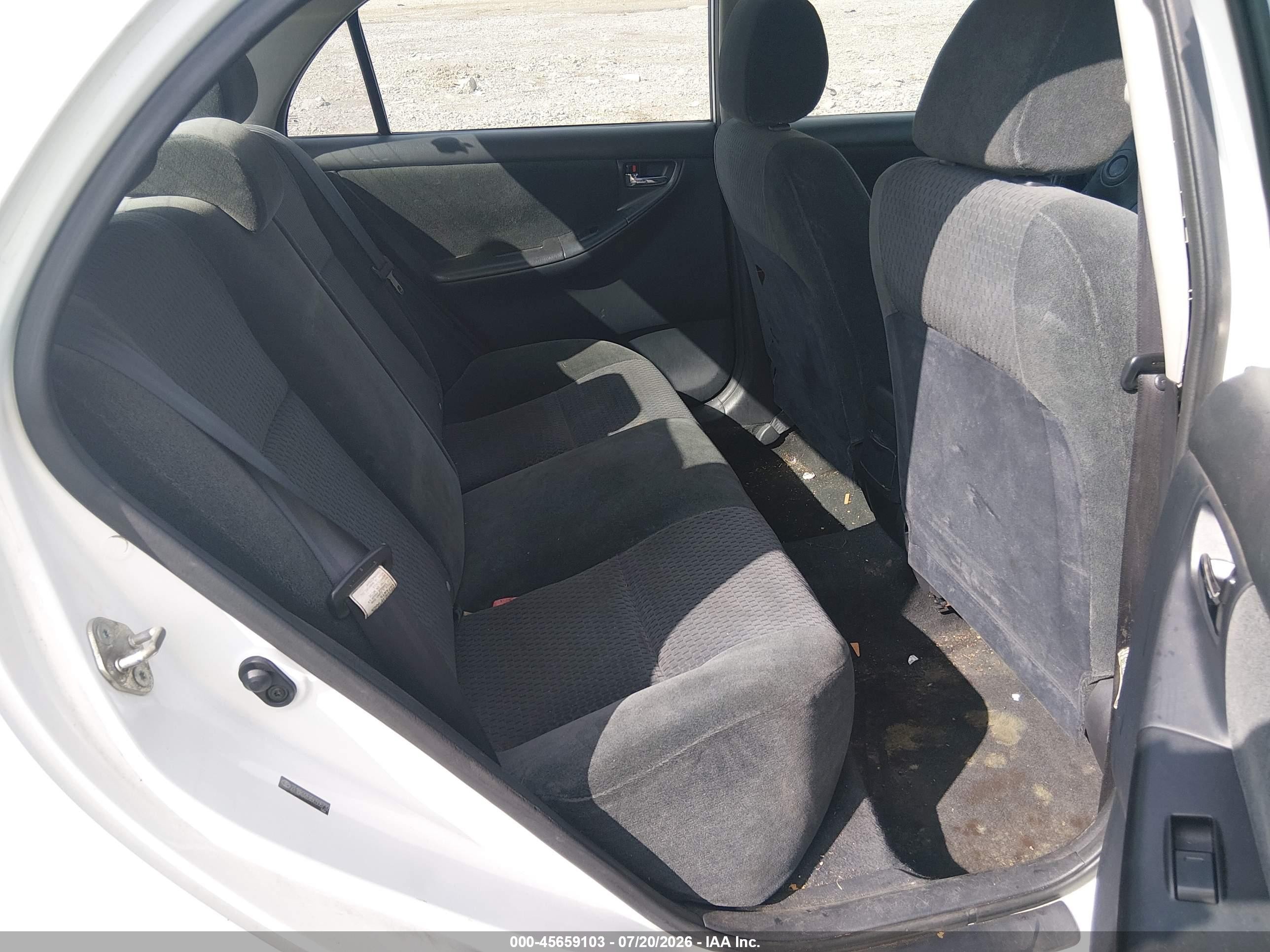 2005 Toyota Corolla S White vin: 2T1BR32E85C506732