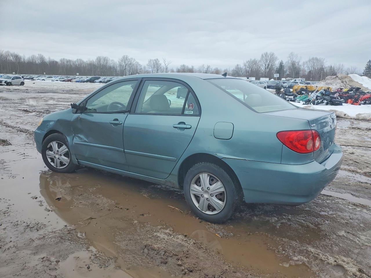 2006 Toyota Corolla Ce Green vin: 2T1BR32E86C563076