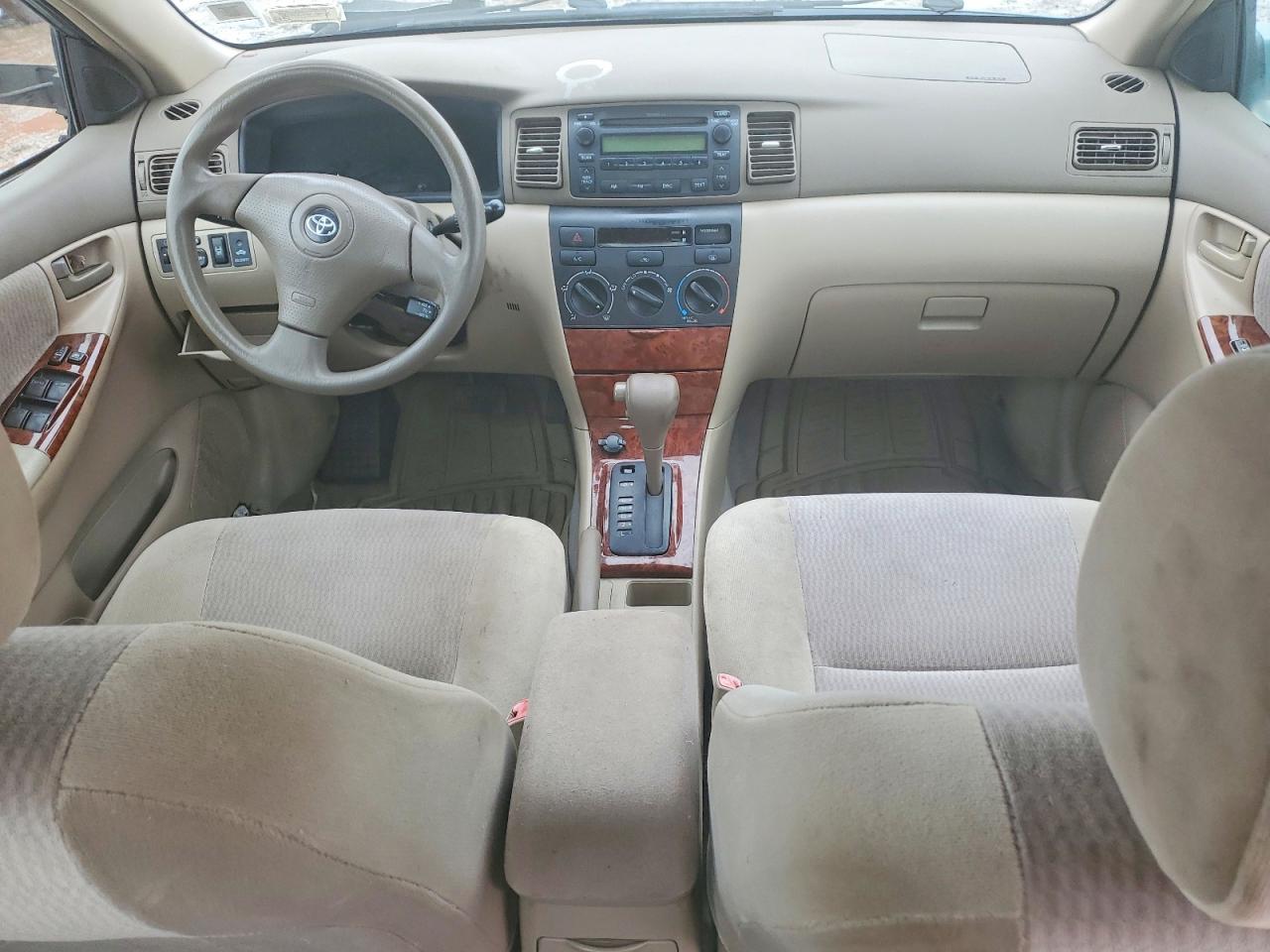 2006 Toyota Corolla Ce Green vin: 2T1BR32E86C563076