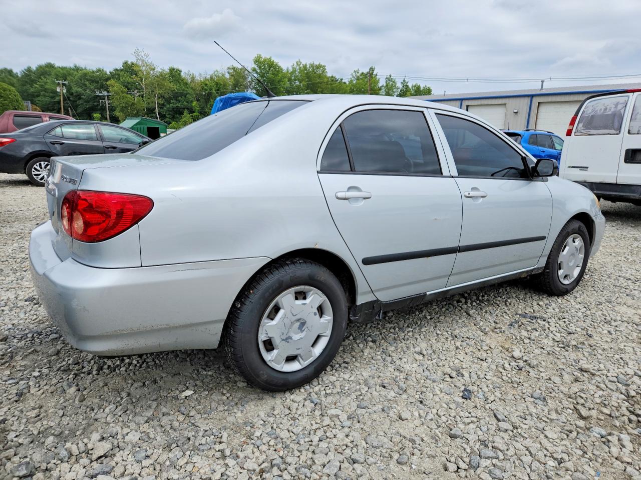 2006 Toyota Corolla Ce Silver vin: 2T1BR32E86C593453