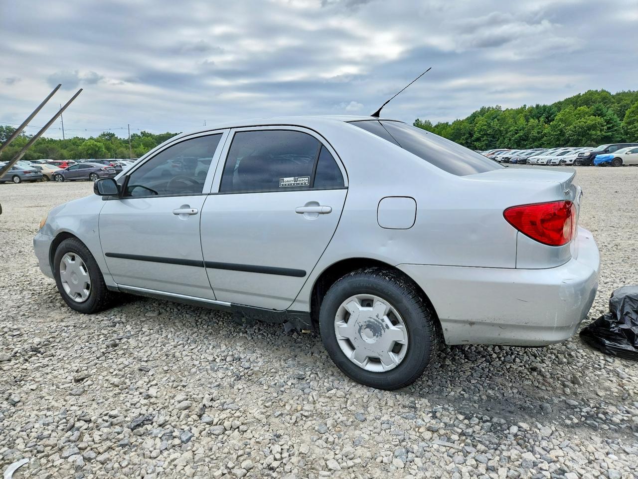 2006 Toyota Corolla Ce Silver vin: 2T1BR32E86C593453