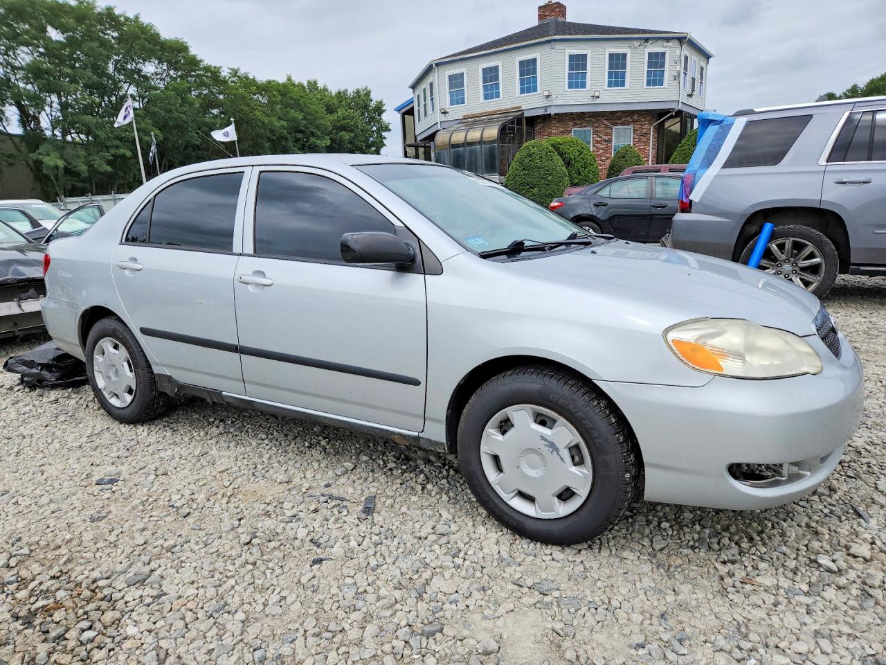 2006 Toyota Corolla Ce Silver vin: 2T1BR32E86C593453