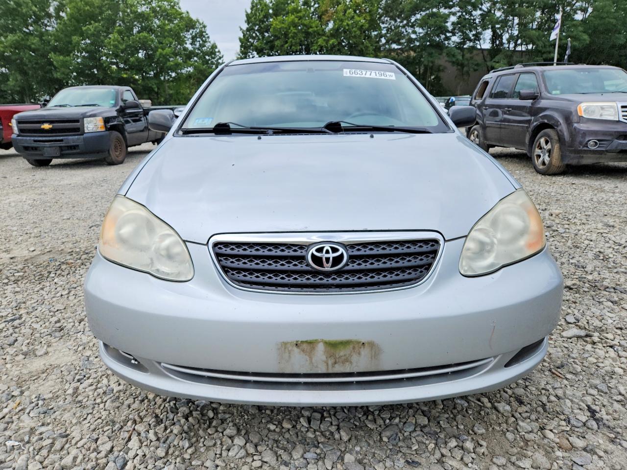 2006 Toyota Corolla Ce Silver vin: 2T1BR32E86C593453
