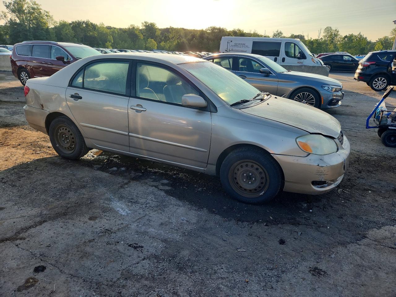 2006 Toyota Corolla Le Beige vin: 2T1BR32E86C600501