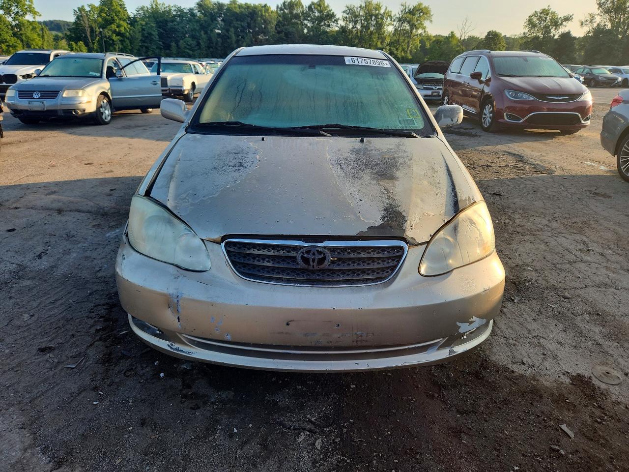 2006 Toyota Corolla Le Beige vin: 2T1BR32E86C600501