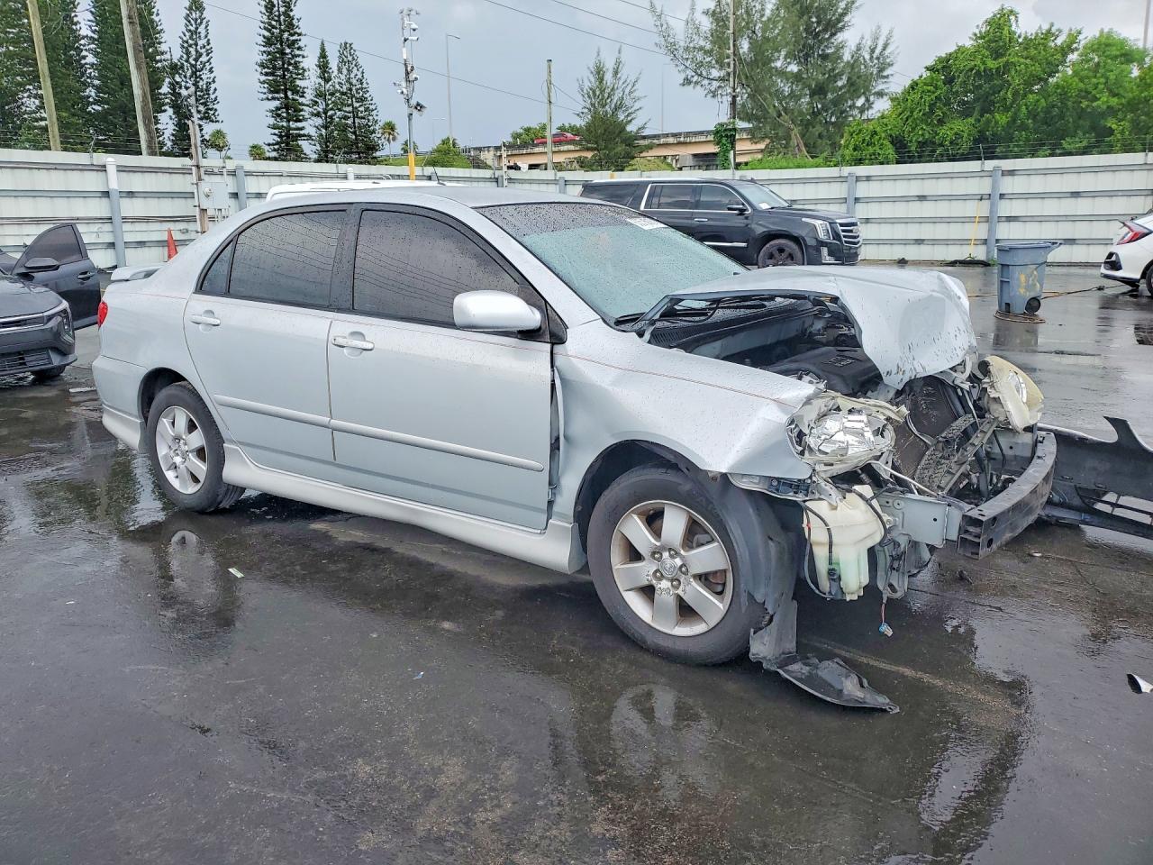 2006 Toyota Corolla S Серебряный vin: 2T1BR32E86C609666