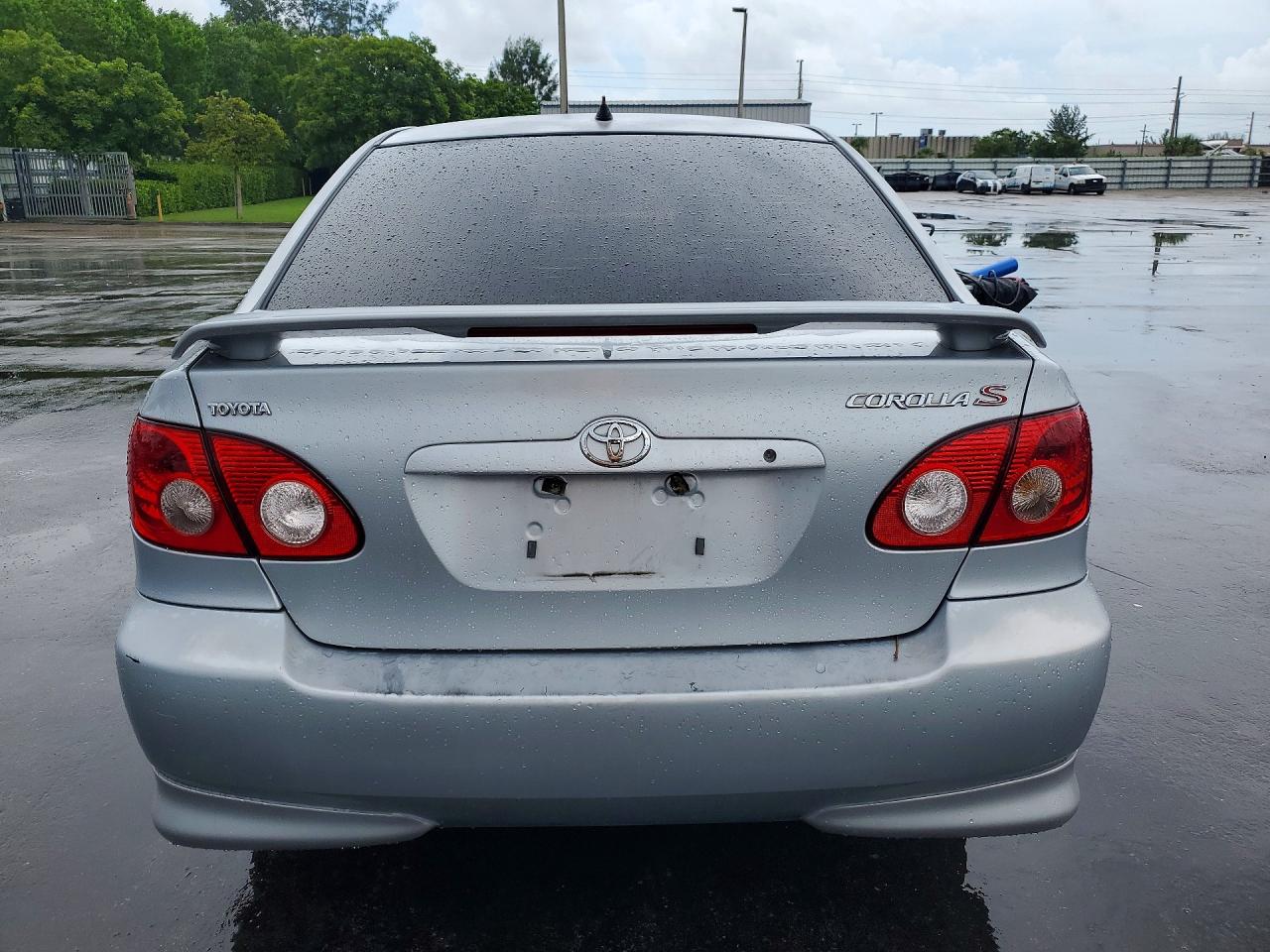 2006 Toyota Corolla S Серебряный vin: 2T1BR32E86C609666