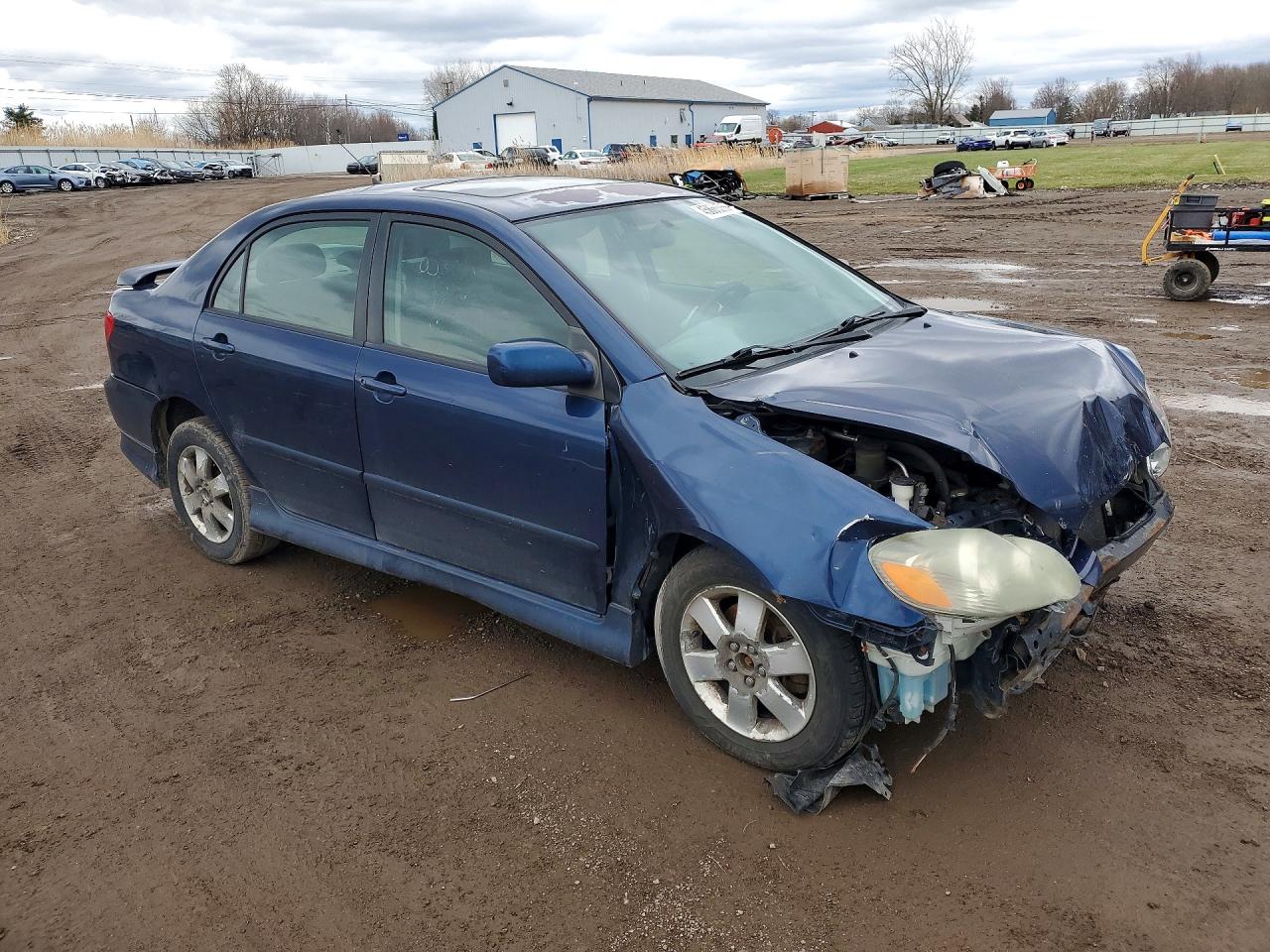 2006 Toyota Corolla S Blue vin: 2T1BR32E86C686862