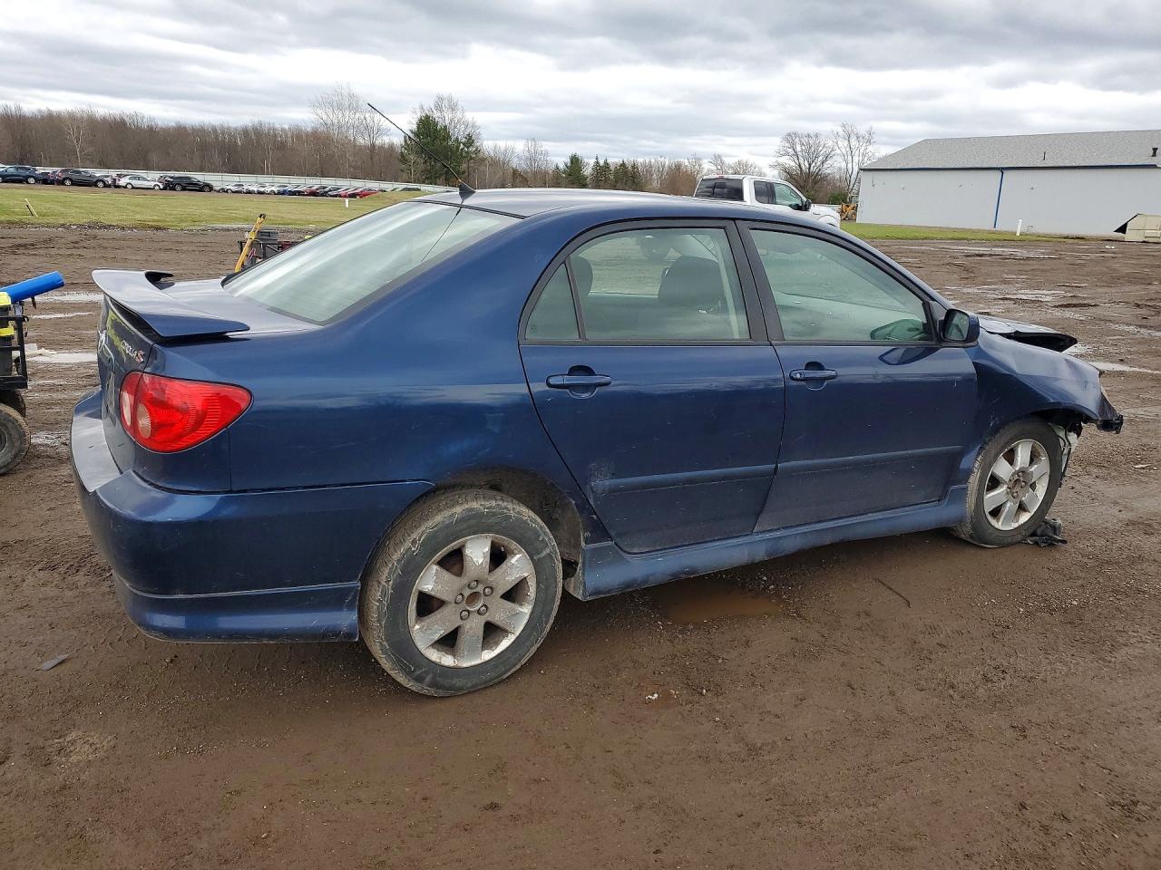 2006 Toyota Corolla S Blue vin: 2T1BR32E86C686862