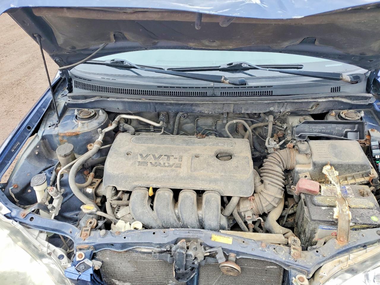 2006 Toyota Corolla S Blue vin: 2T1BR32E86C686862