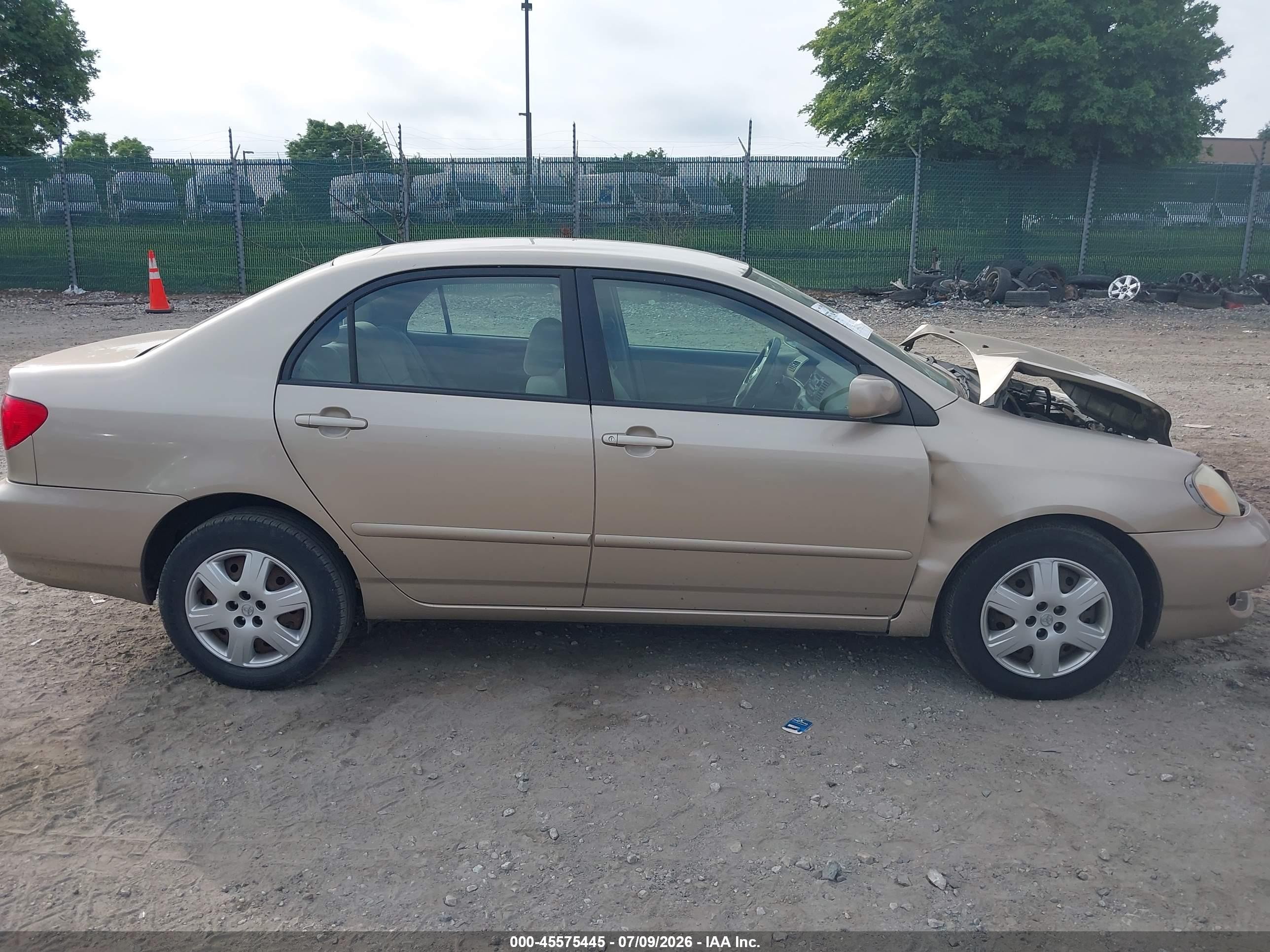 2006 Toyota Corolla Le Tan vin: 2T1BR32E86C698767
