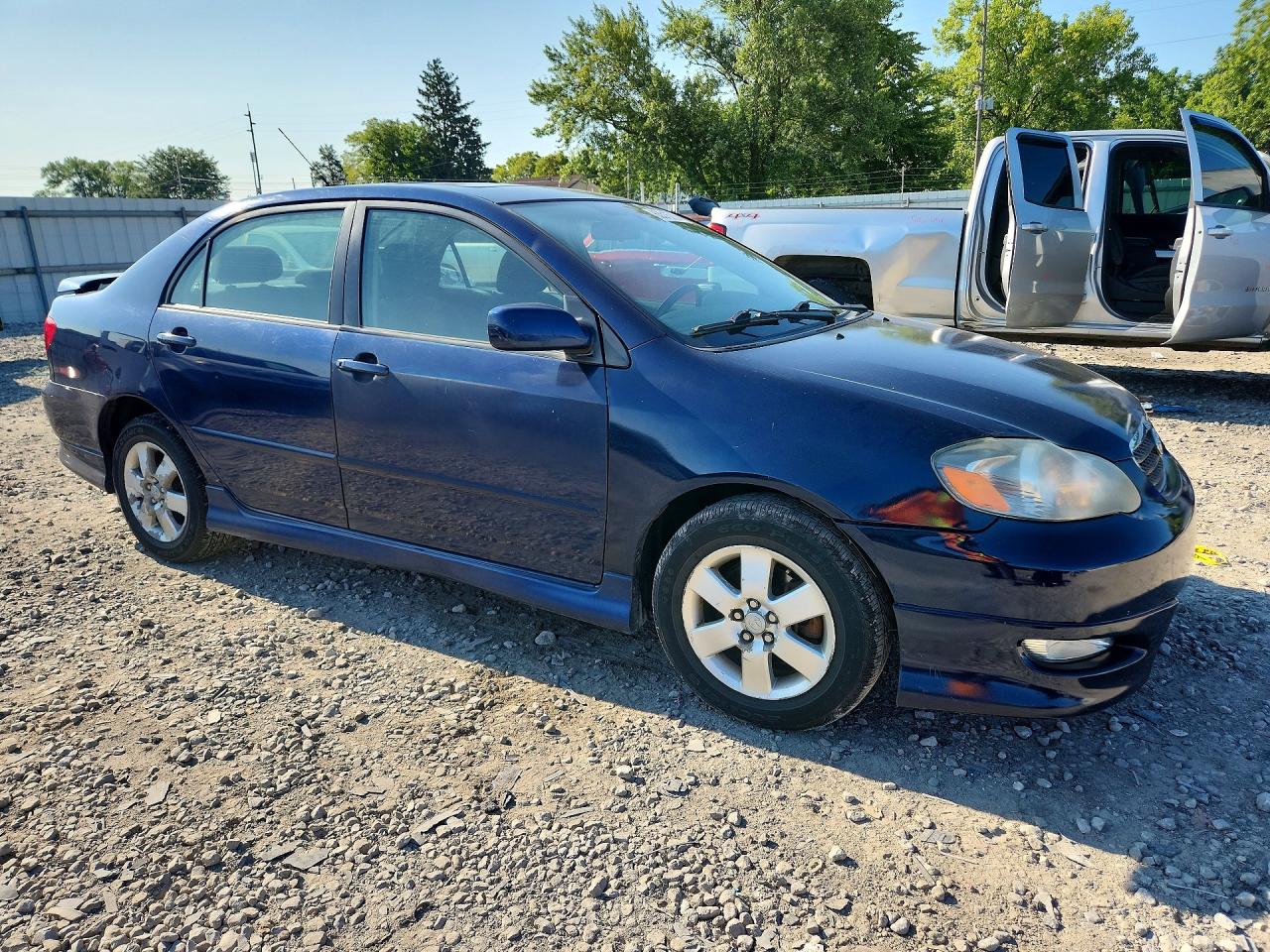 2006 Toyota Corolla S Blue vin: 2T1BR32E86C702266
