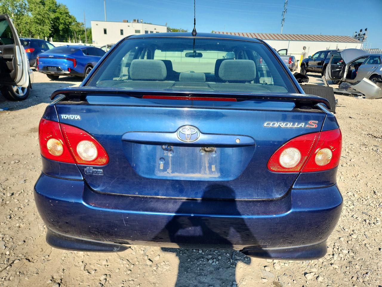 2006 Toyota Corolla S Blue vin: 2T1BR32E86C702266