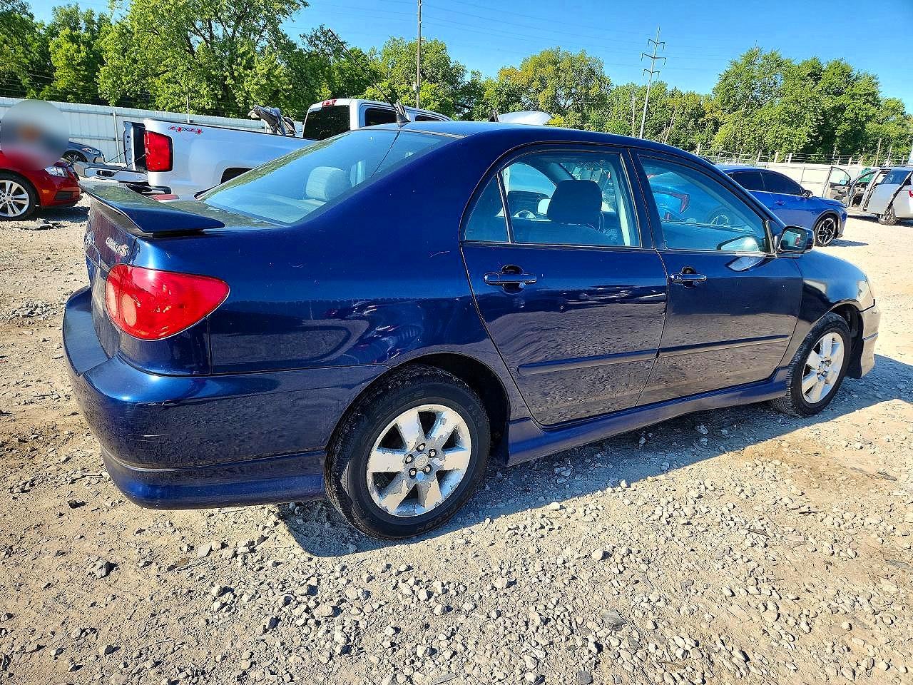 2006 Toyota Corolla S Blue vin: 2T1BR32E86C702266