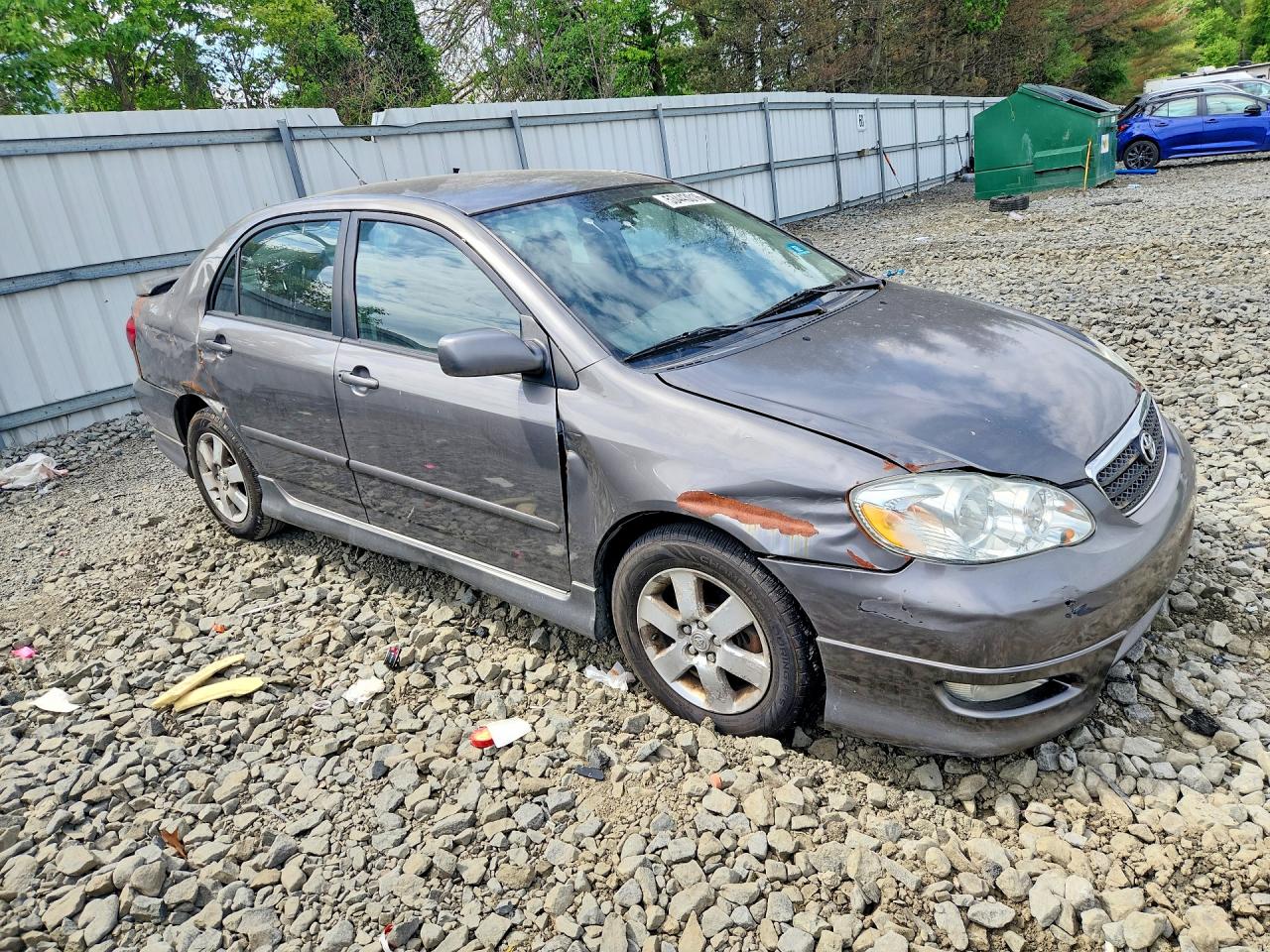 2006 Toyota Corolla S Gray vin: 2T1BR32E86C702543