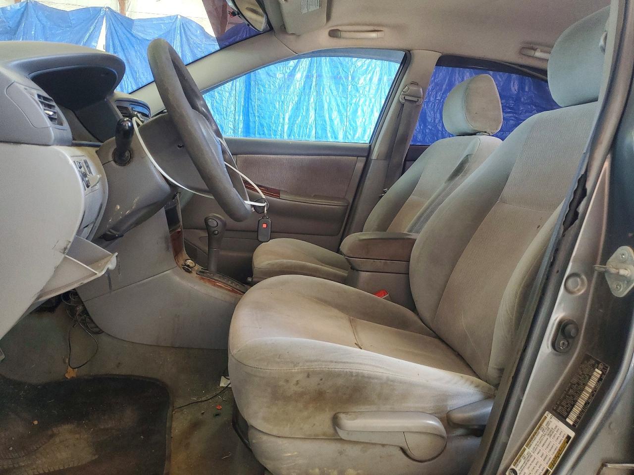 2007 Toyota Corolla Le Gray vin: 2T1BR32E87C732093