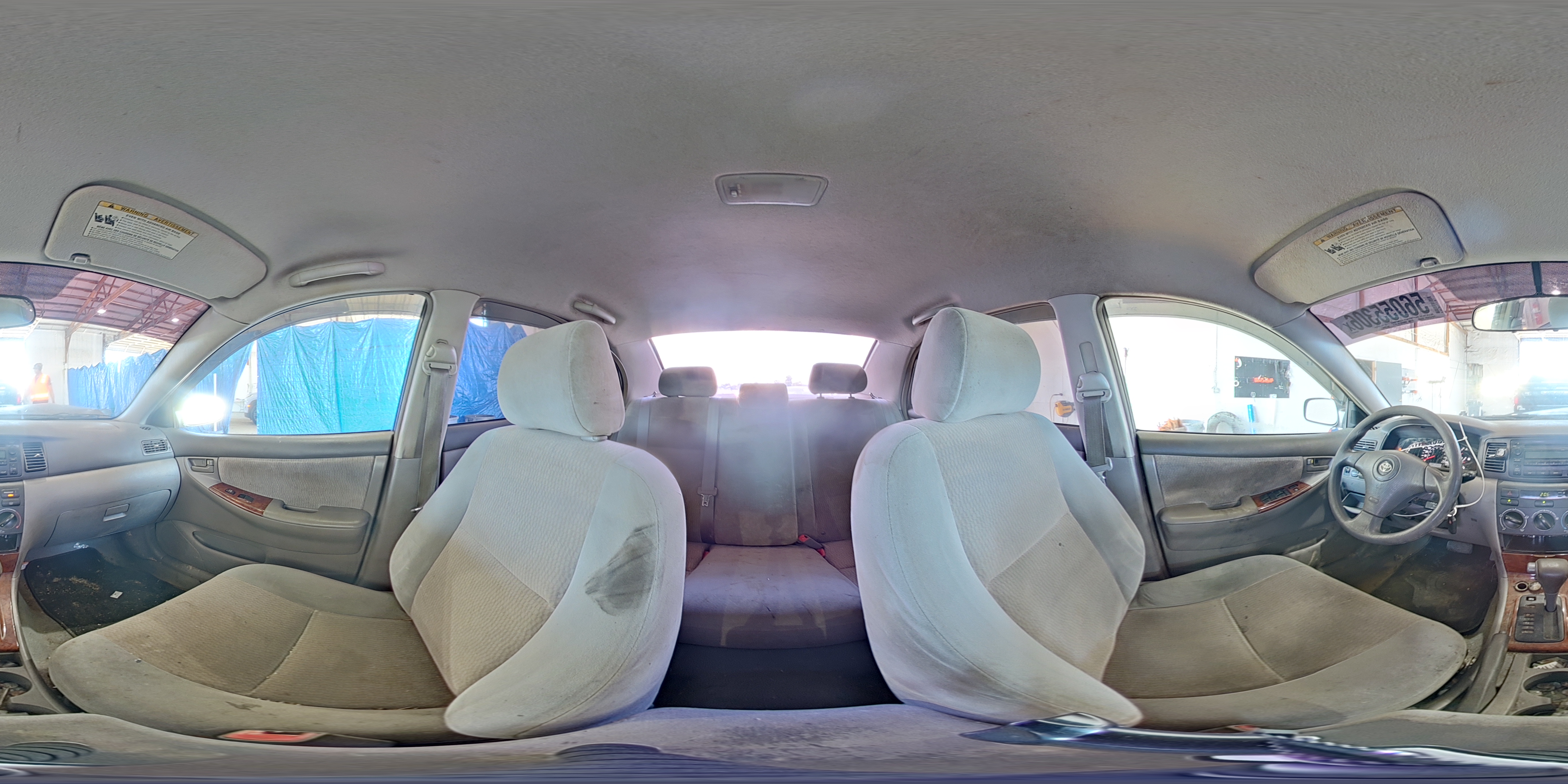 2007 Toyota Corolla Le Gray vin: 2T1BR32E87C732093