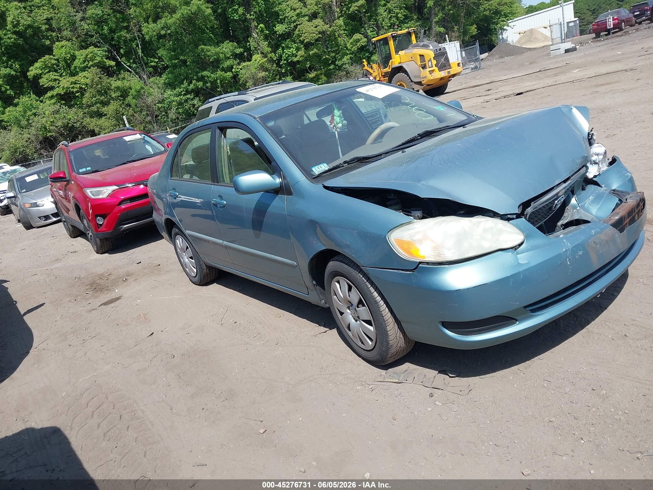 2007 Toyota Corolla Le Green vin: 2T1BR32E87C746706