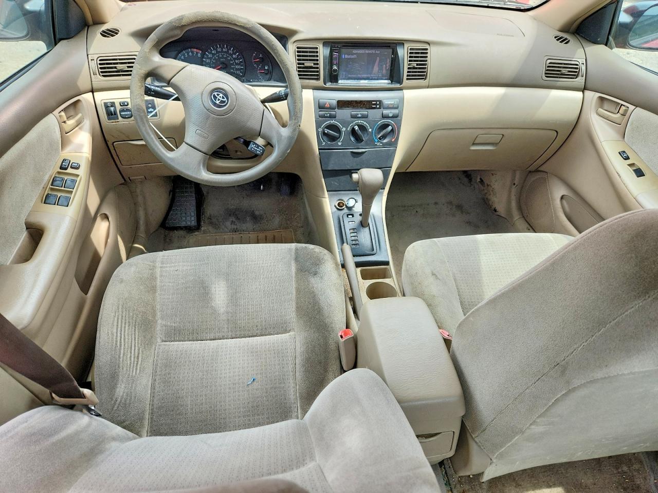 2007 Toyota Corolla Ce Темно-бордовый vin: 2T1BR32E87C760735