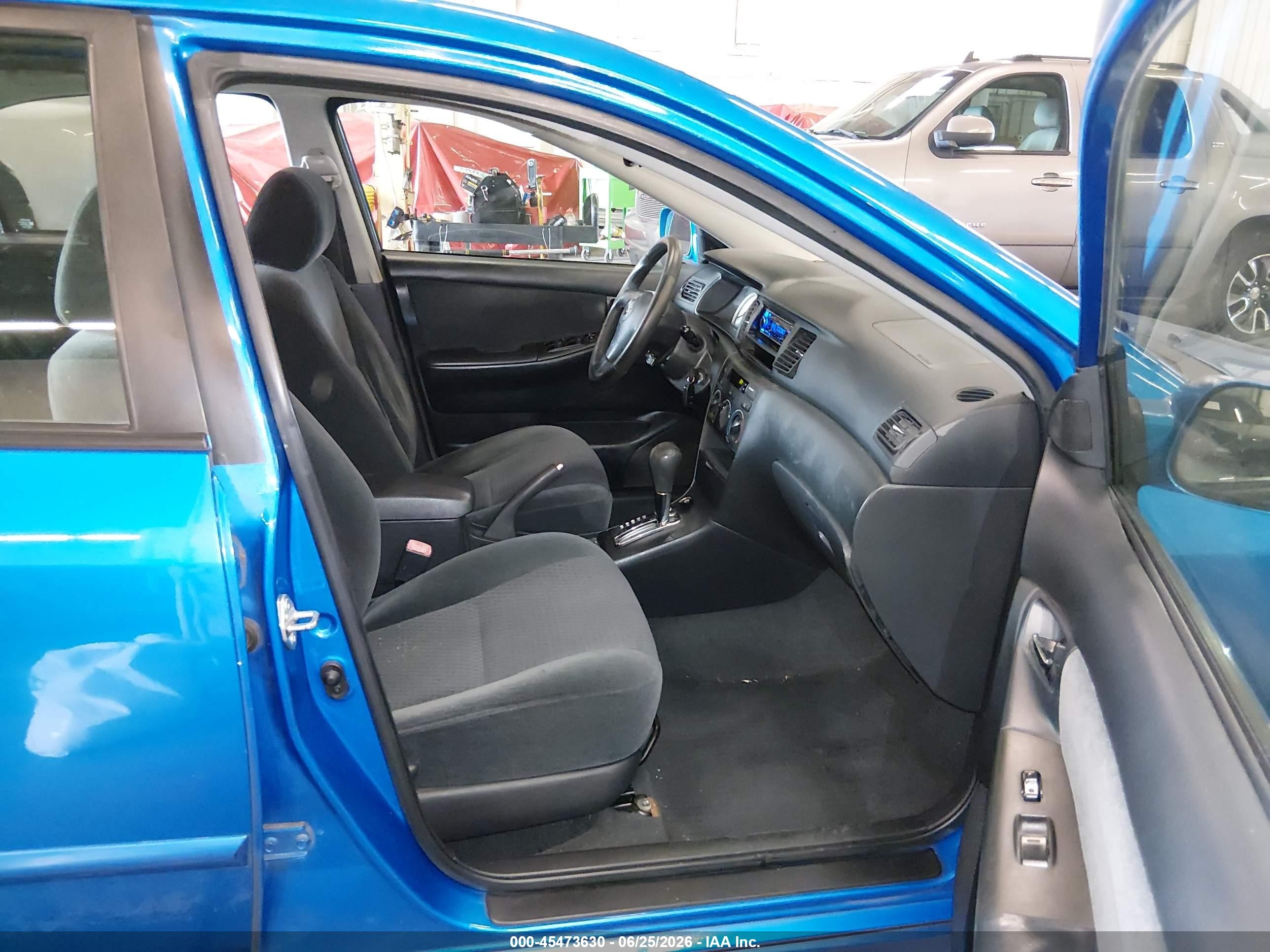 2007 Toyota Corolla S Blue vin: 2T1BR32E87C802918