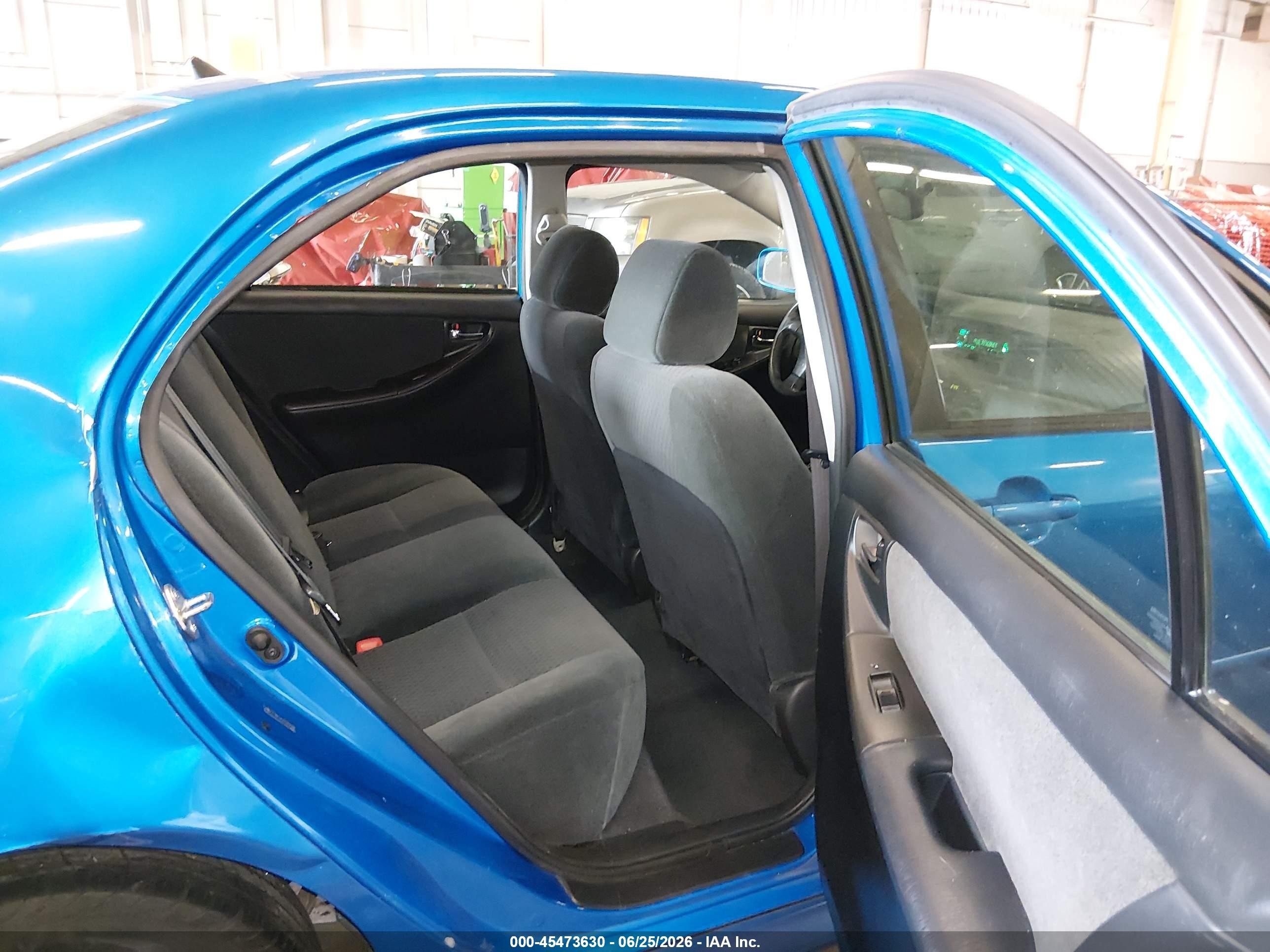 2007 Toyota Corolla S Blue vin: 2T1BR32E87C802918