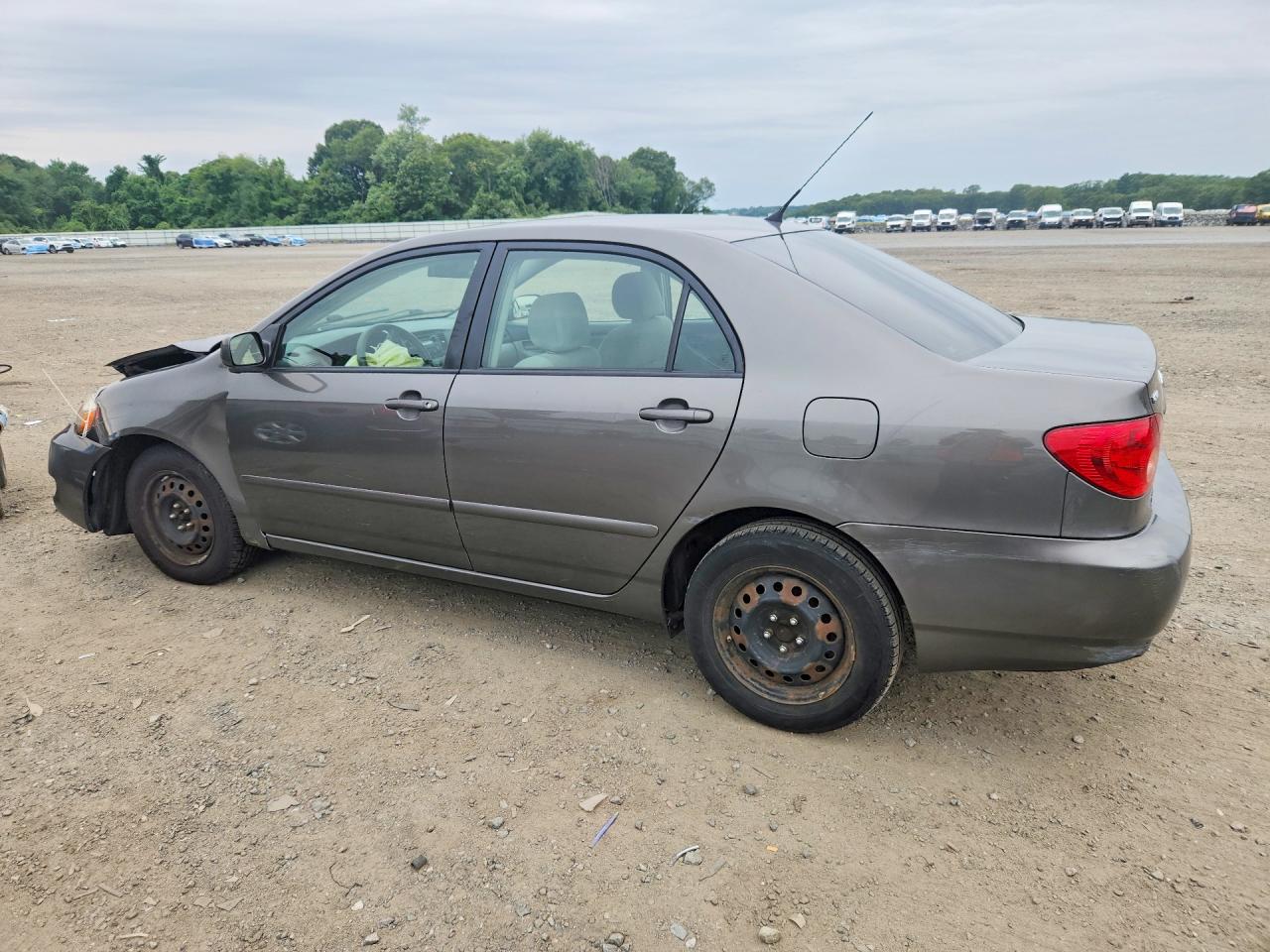 2008 Toyota Corolla Le Gray vin: 2T1BR32E88C920470