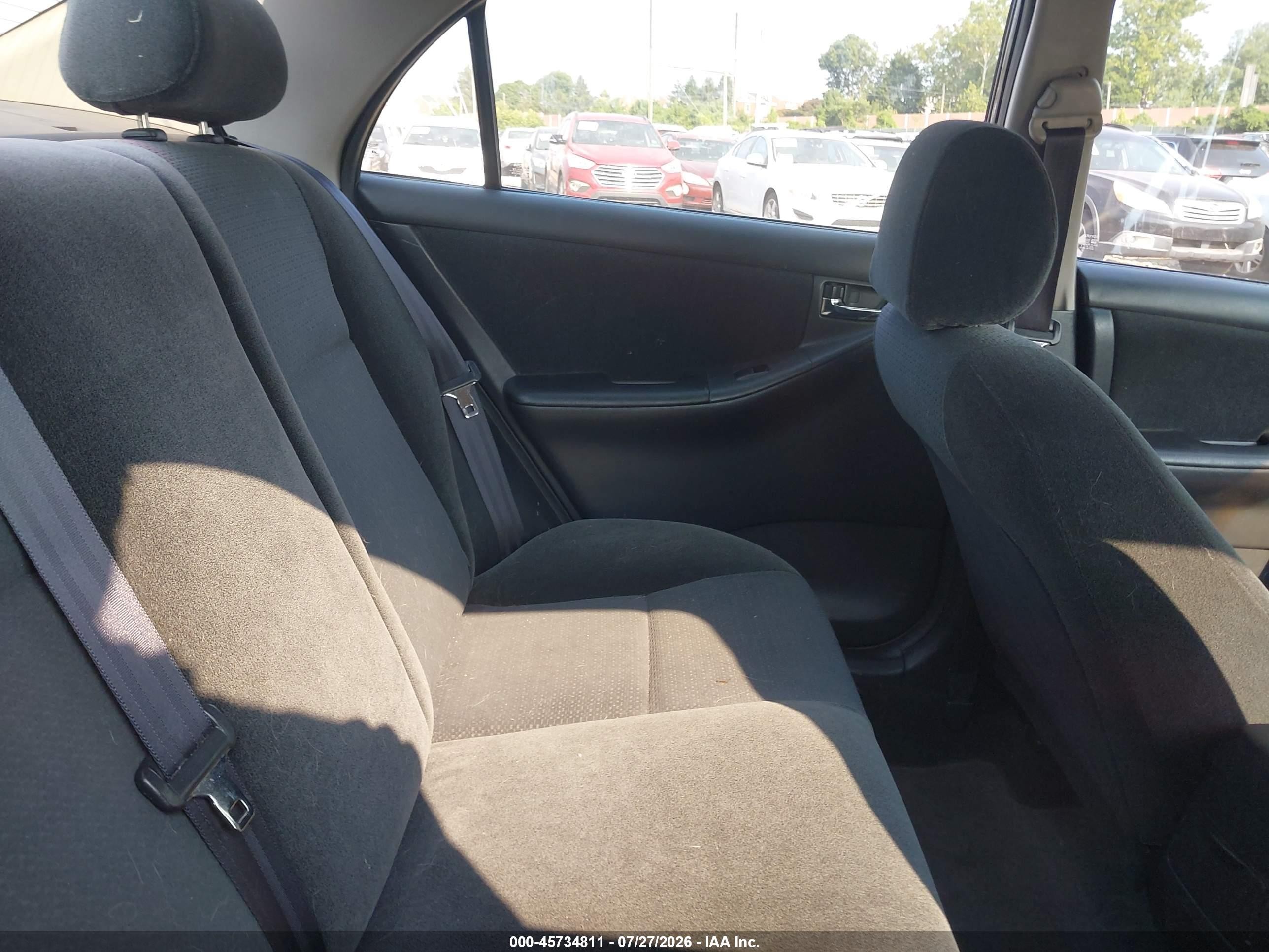 2003 Toyota Corolla S Black vin: 2T1BR32E93C081485