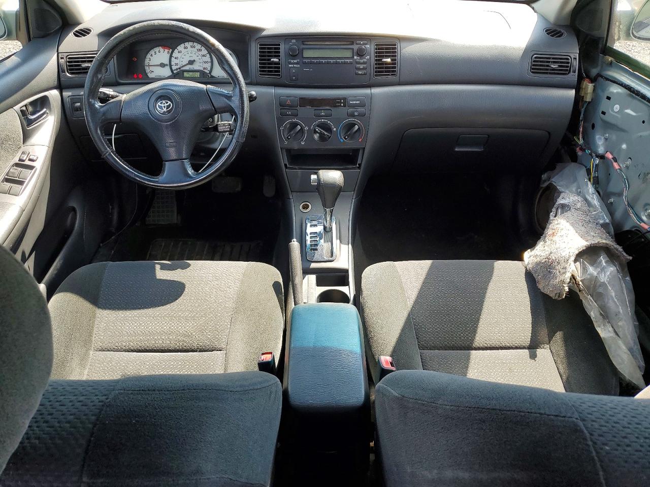 2003 Toyota Corolla Ce Gray vin: 2T1BR32E93C737636