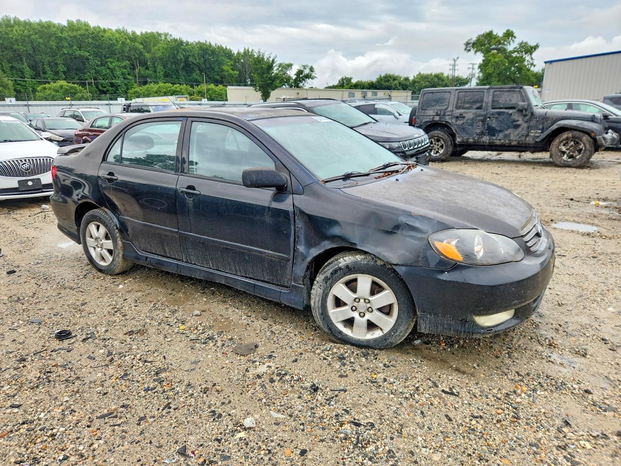 2004 Toyota Corolla S Черный vin: 2T1BR32E94C225506