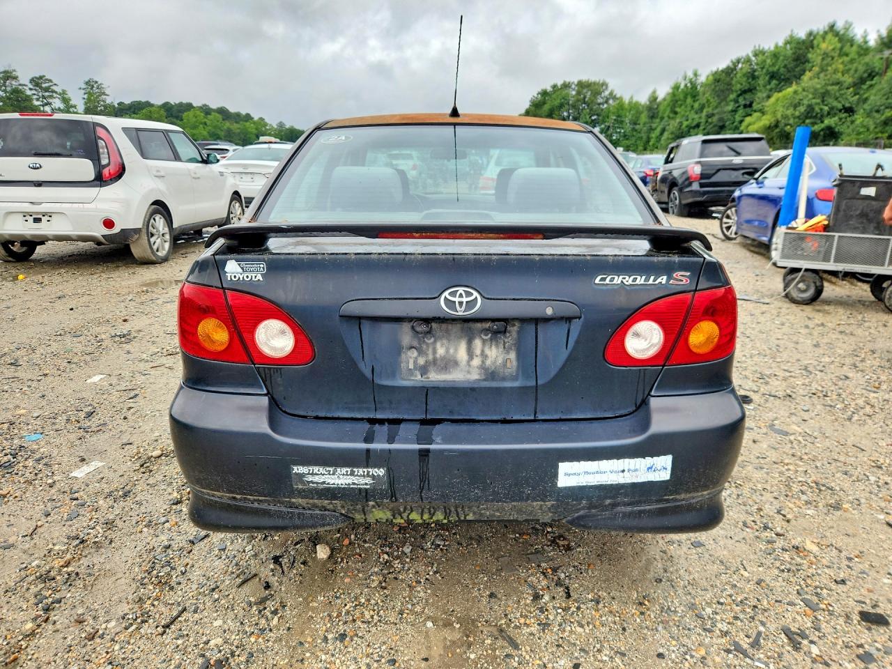 2004 Toyota Corolla S Черный vin: 2T1BR32E94C225506