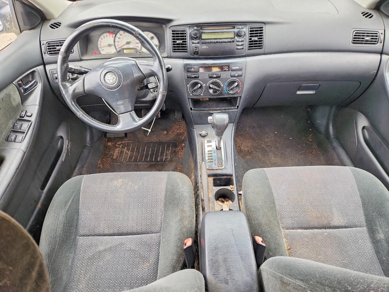 2004 Toyota Corolla S Черный vin: 2T1BR32E94C225506