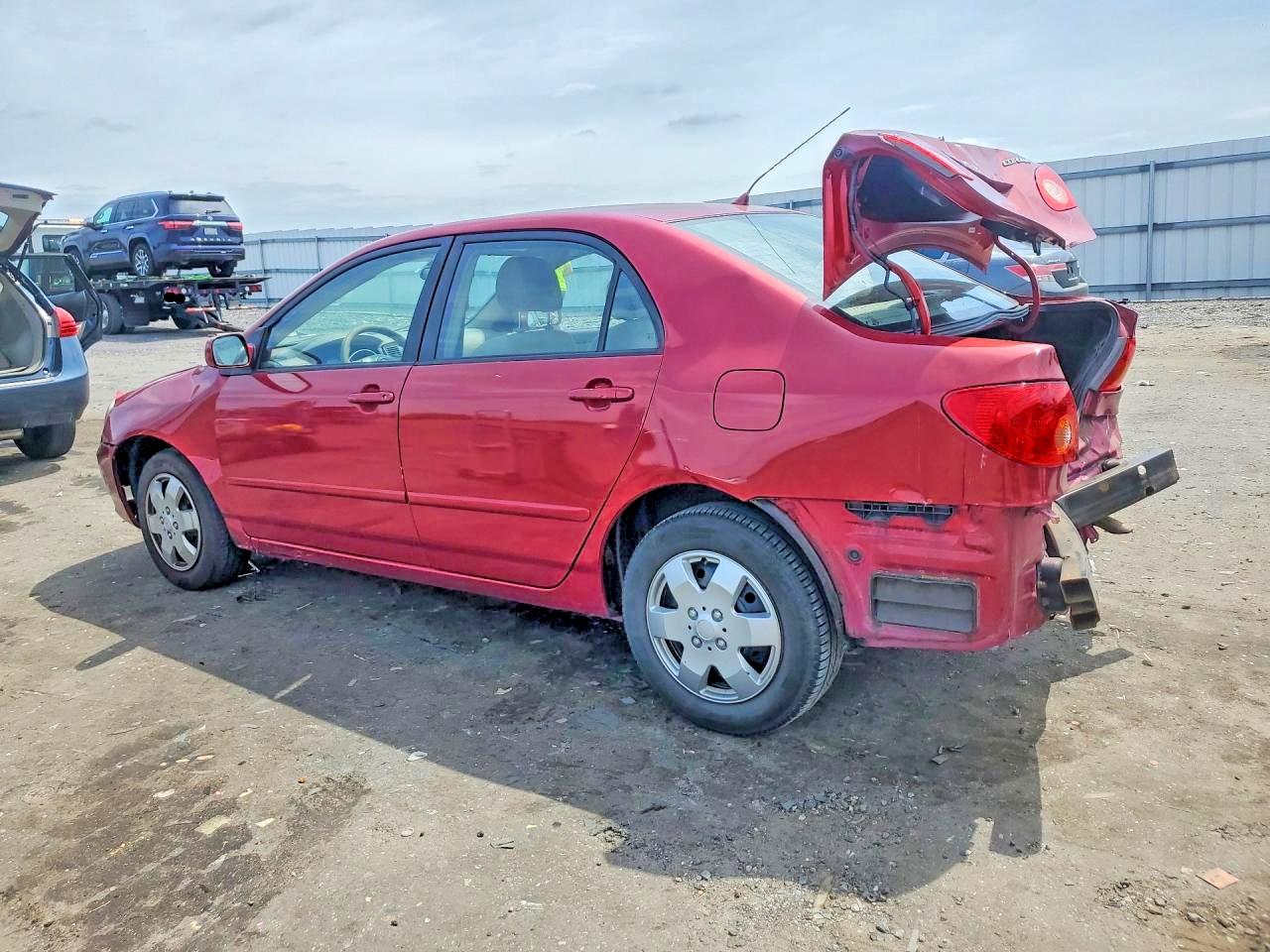 2004 Toyota Corolla Le Red vin: 2T1BR32E94C227630