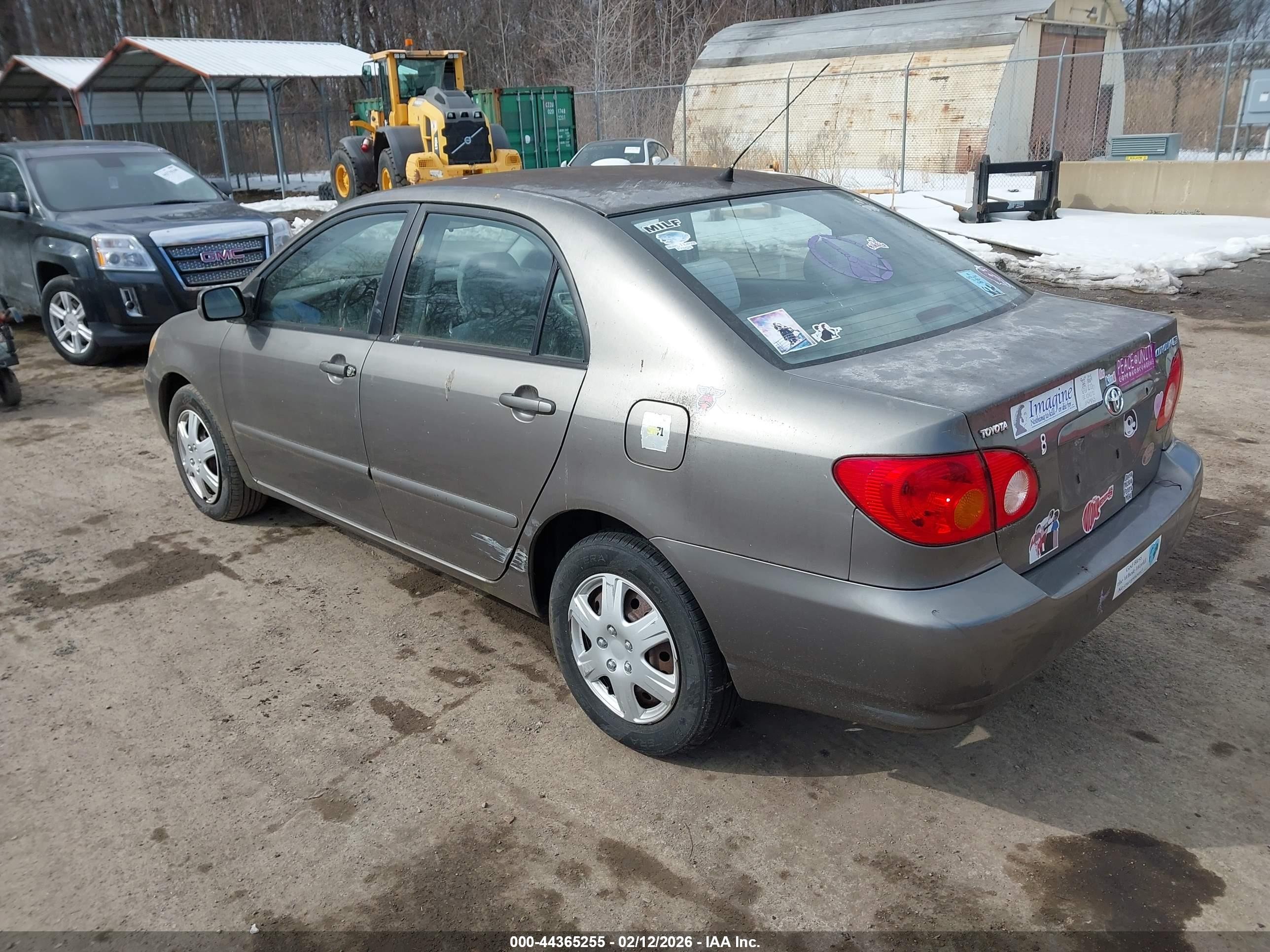 2004 Toyota Corolla Le Gray vin: 2T1BR32E94C251829